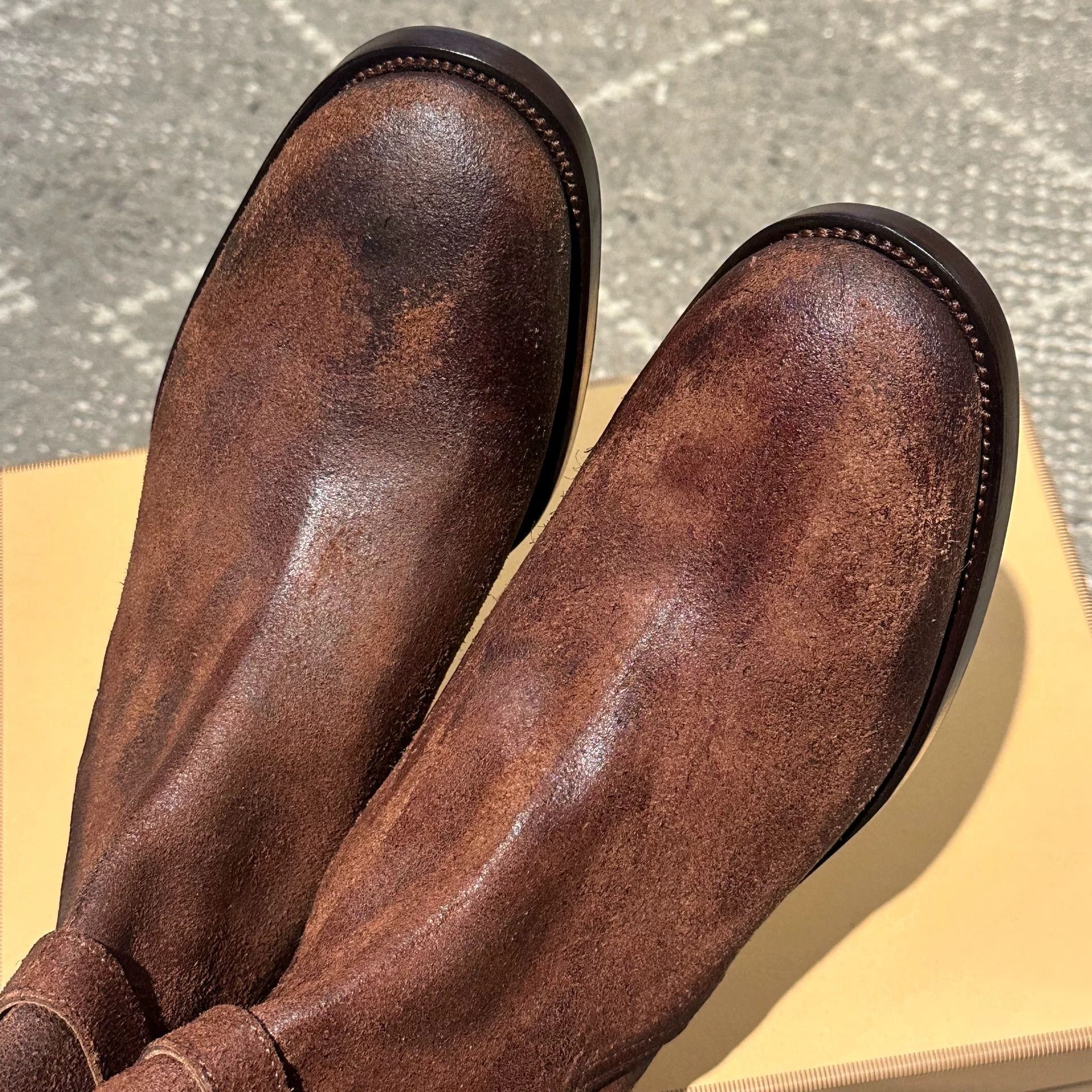 Clinch Boots Clinch Jodhpur Waxed Horsehide Boots Size US 7.5 / EU 40-41 - 4 Thumbnail