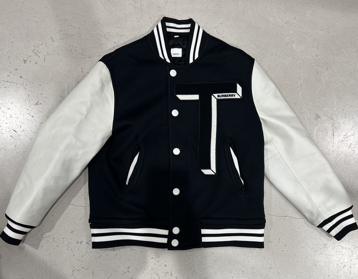 Burberry Burberry Jersey Varsity Jacket Size US L / EU 52-54 / 3 - 1 Thumbnail