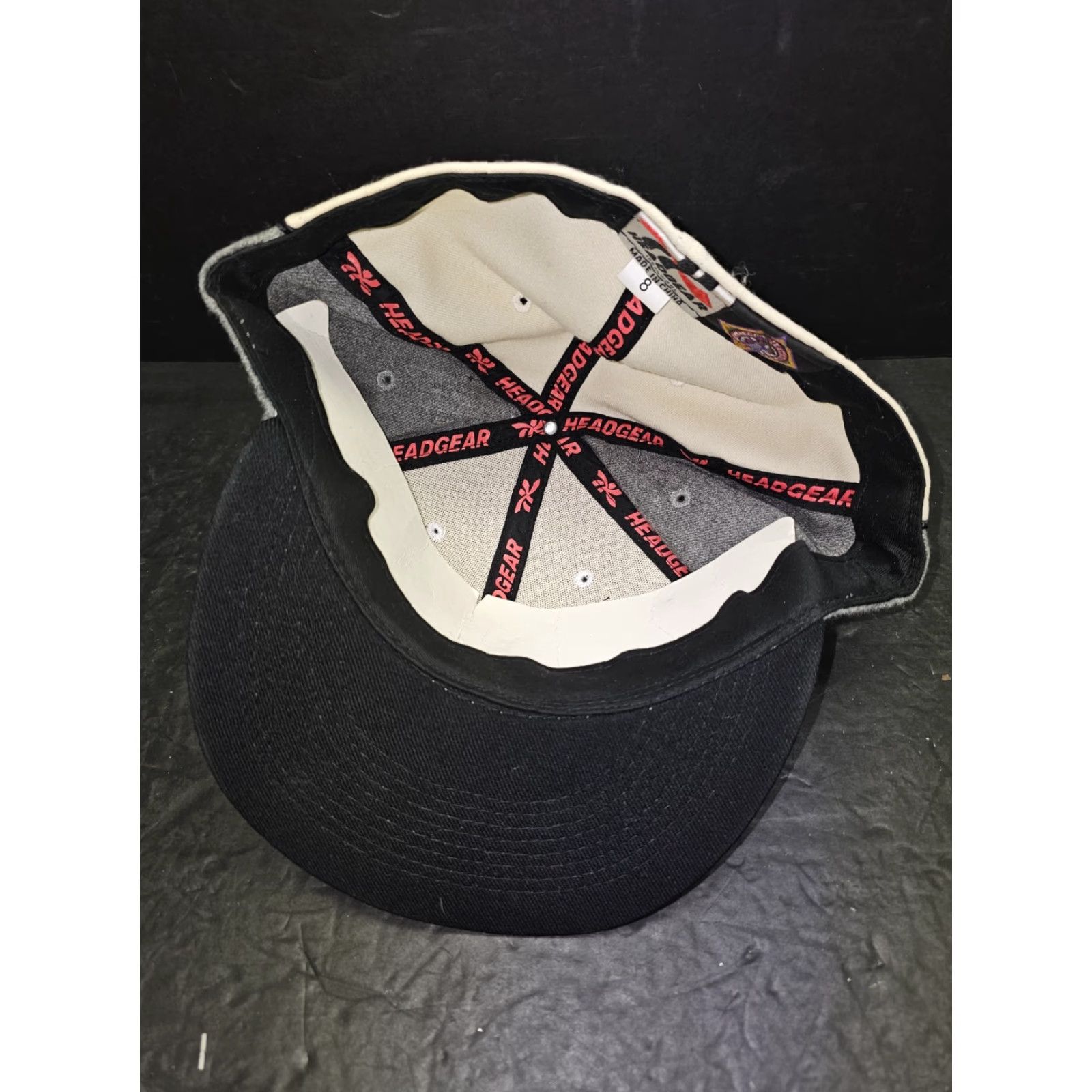 Vintage VINTAGE Headgear Homestead Grays Baseball Cap Hat Black Negro League 100% Wool Sz 8 Size ONE SIZE - 6 Thumbnail