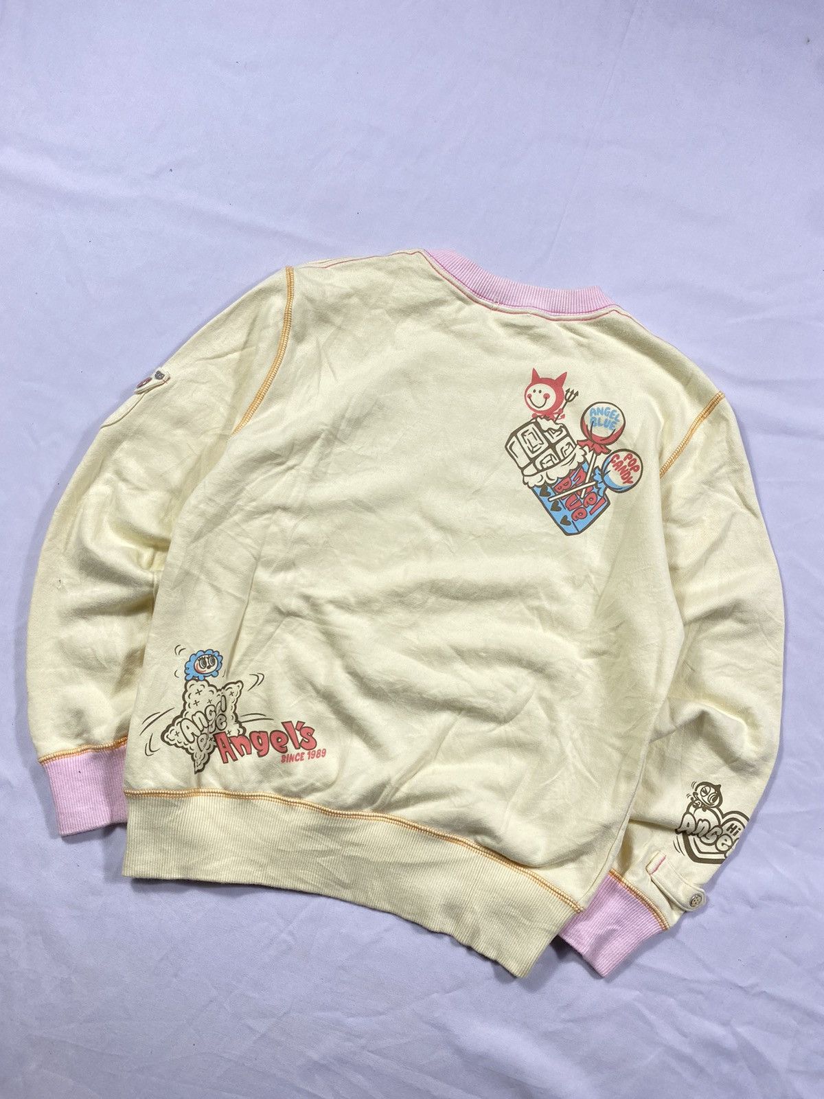 Angel Blue Japanese Pop Cute Angle Blue sweaters Size US S / EU 44-46 / 1 - 2 Thumbnail