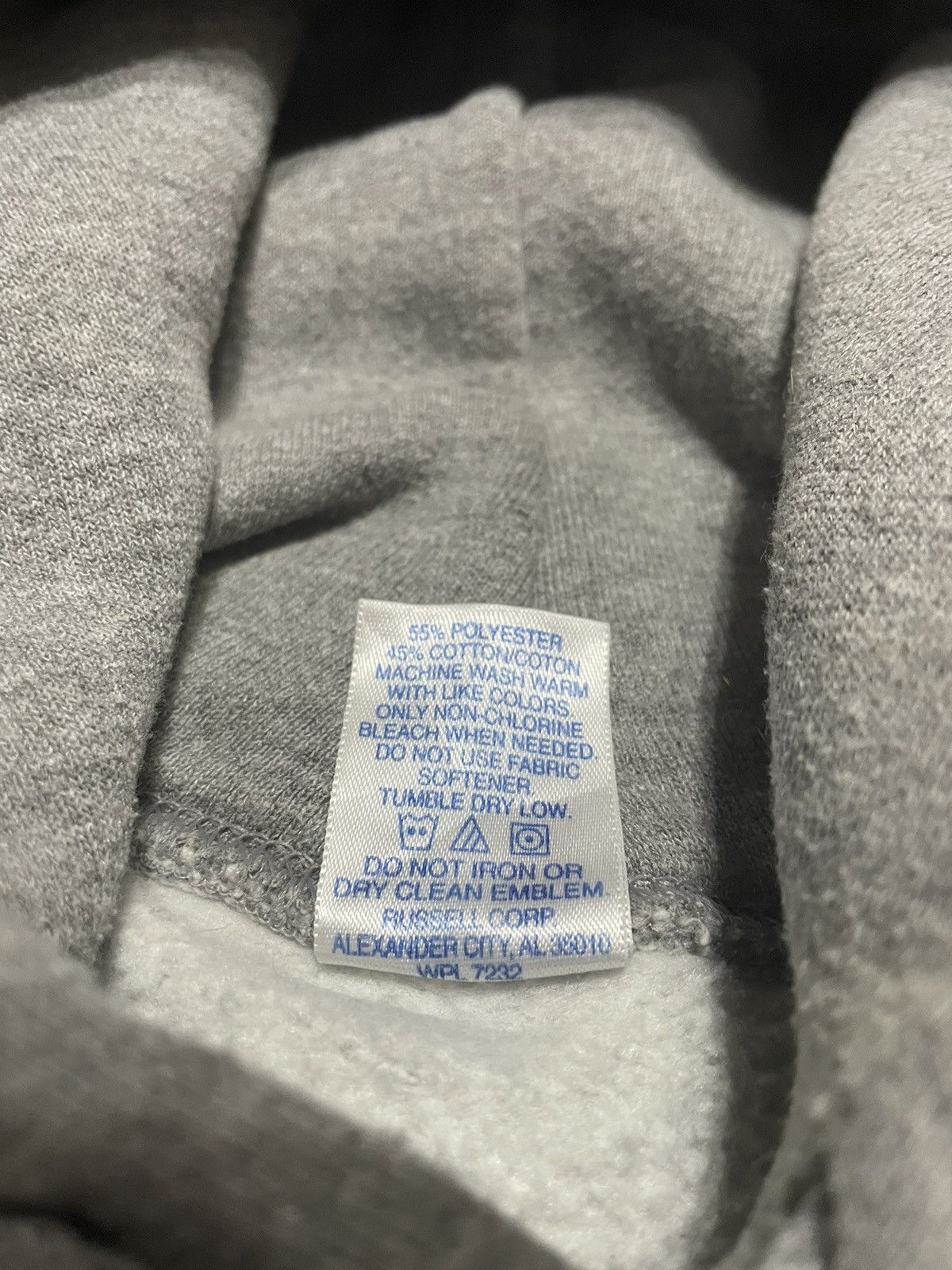 Russell Athletic × Vintage Vintage Russell Athletic Hoodie Kansas University sweatshirt Size US M / EU 48-50 / 2 - 4 Thumbnail