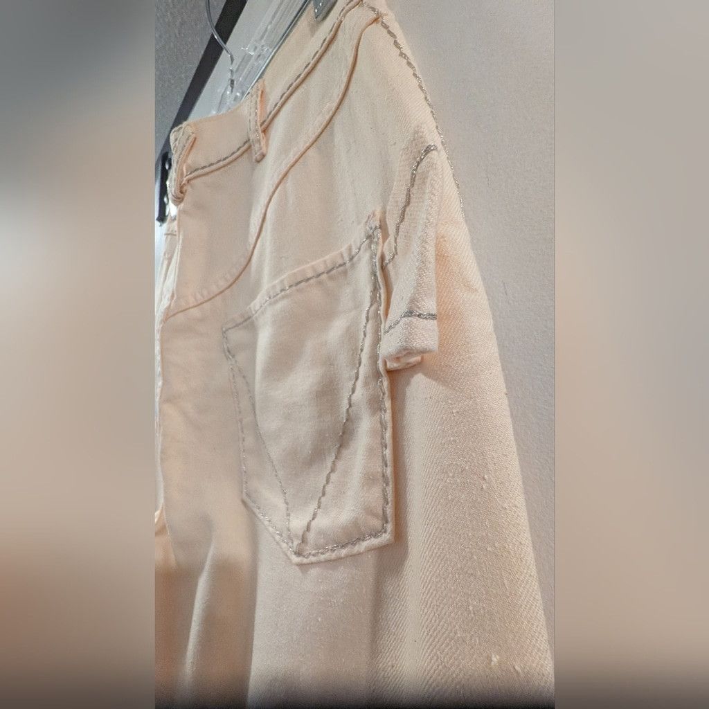 Bottega Veneta Bottega Veneta NWT Apricot Flared Jeans with High Waist Size 27" / US 4 / IT 40 - 6 Thumbnail