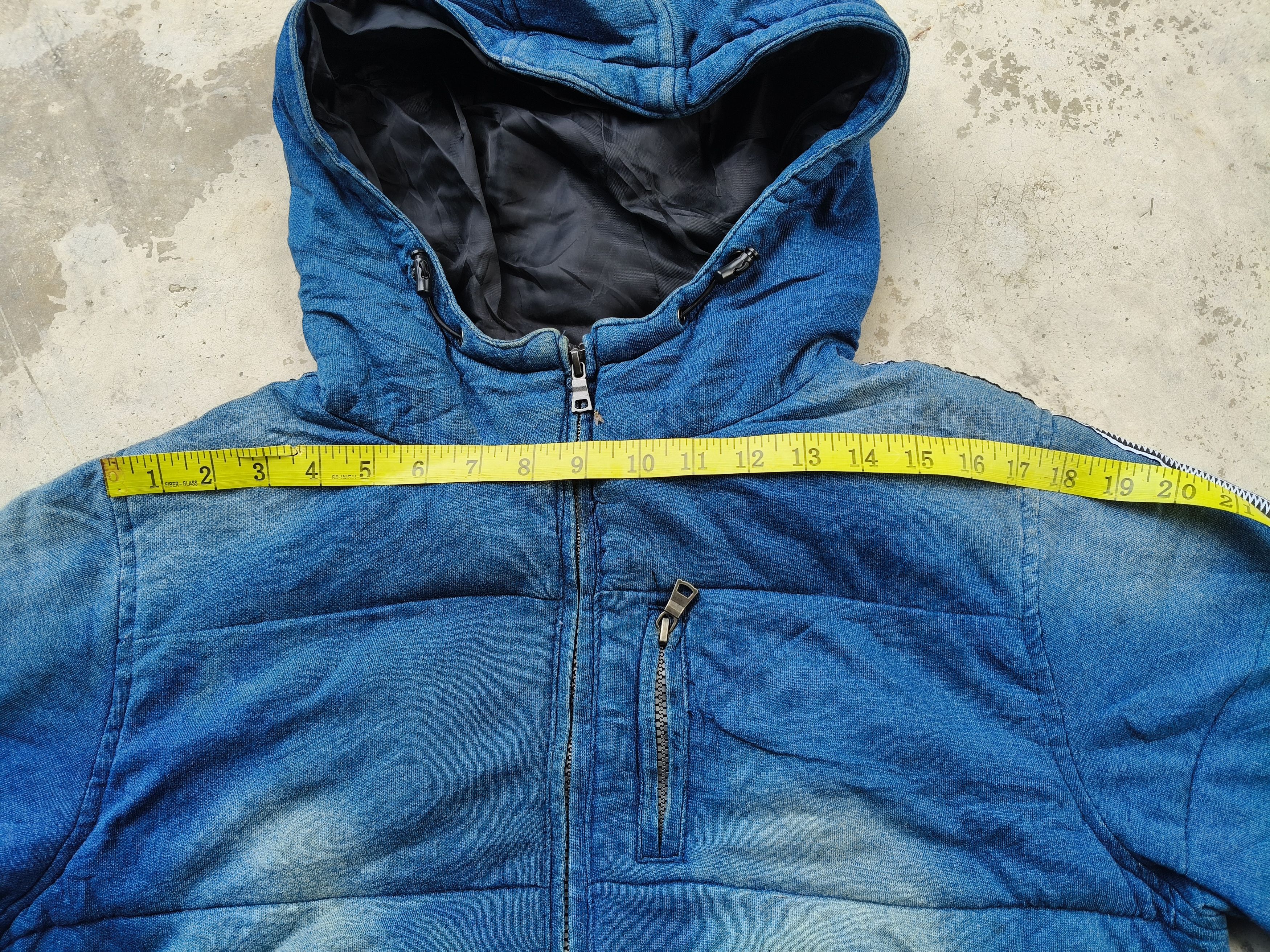 Other Growth by Grail Quilted hoodie Jeans Style Size US L / EU 52-54 / 3 - 14 Thumbnail