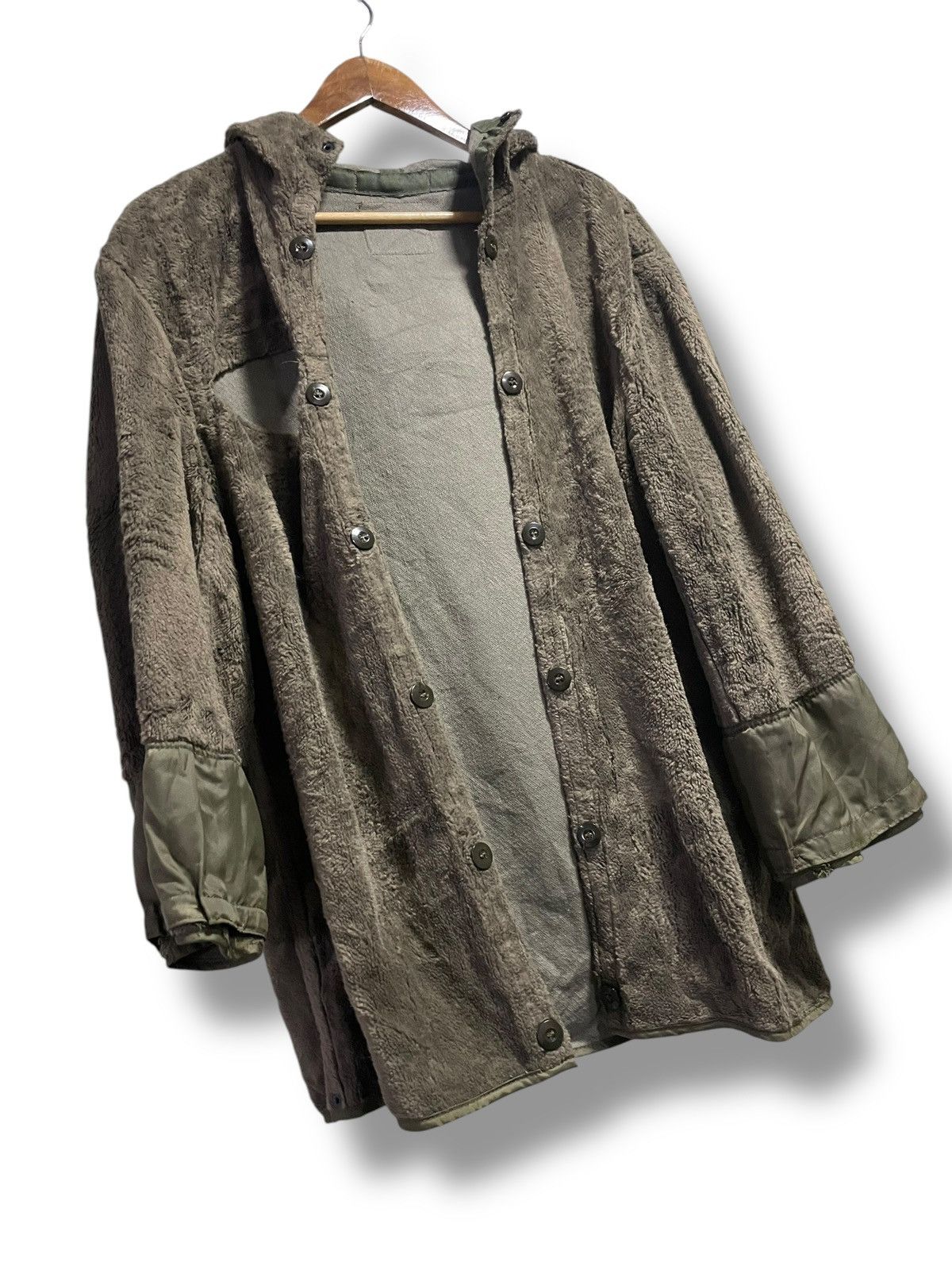 Japanese Brand × Vintage M&S Brand Fleece Button Up Outerwear Jacket (75) Size US M / EU 48-50 / 2 - 4 Thumbnail