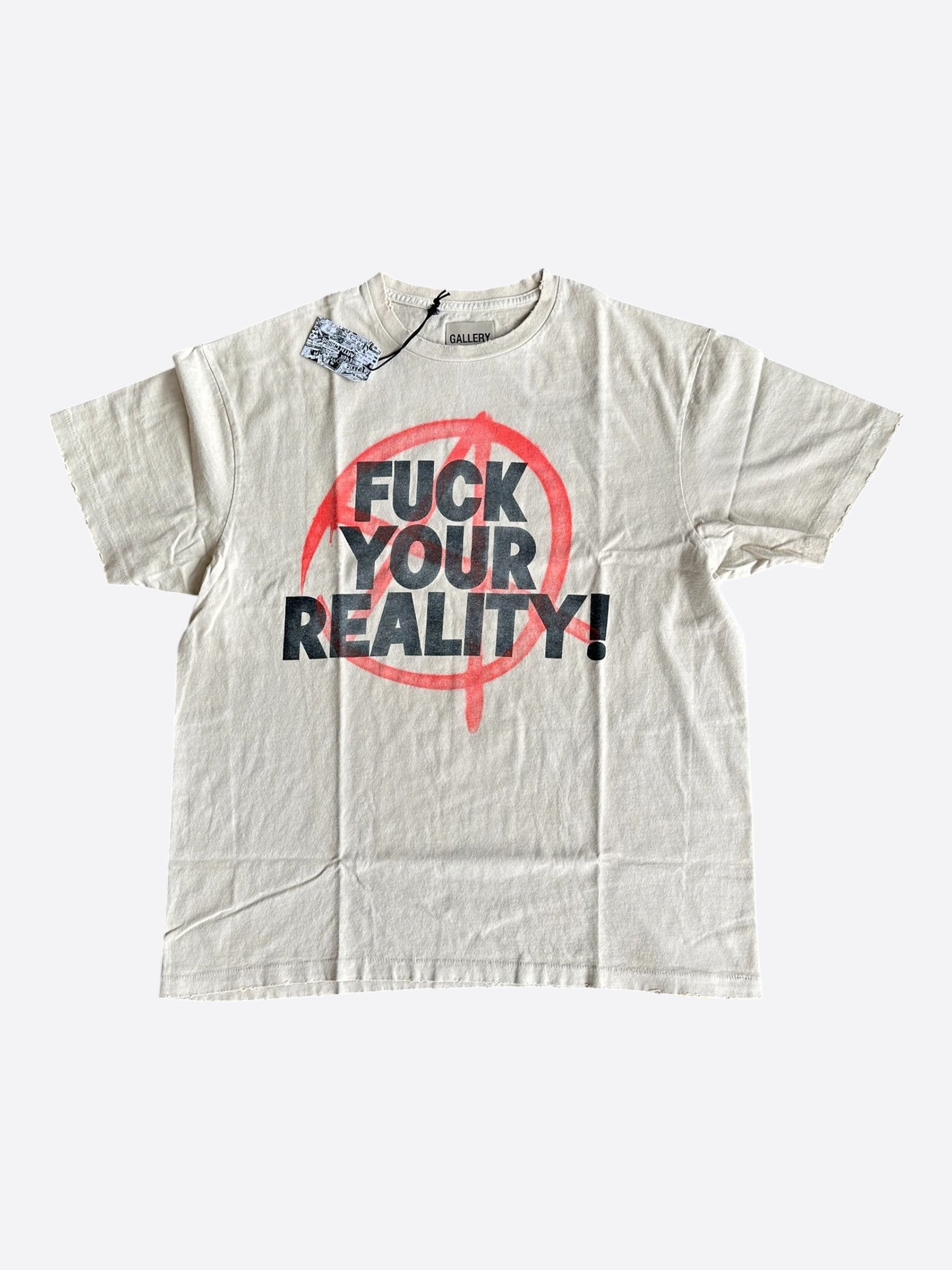 Antique White ATK F**k Your Reality Glitter Logo T-Shirt