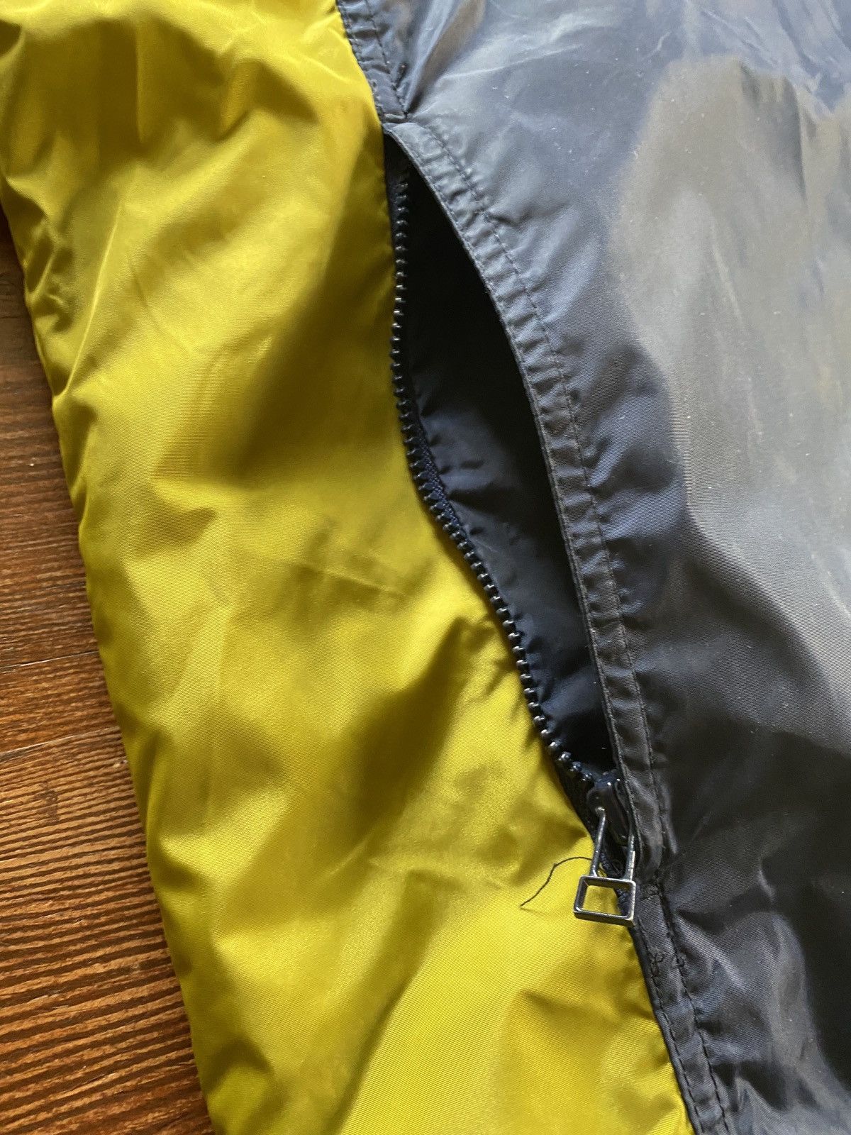 Nike × Vintage Vintage 90’s Nike Air Mini Swoosh Reversible Full Zip Jacket Size US L / EU 52-54 / 3 - 22 Thumbnail
