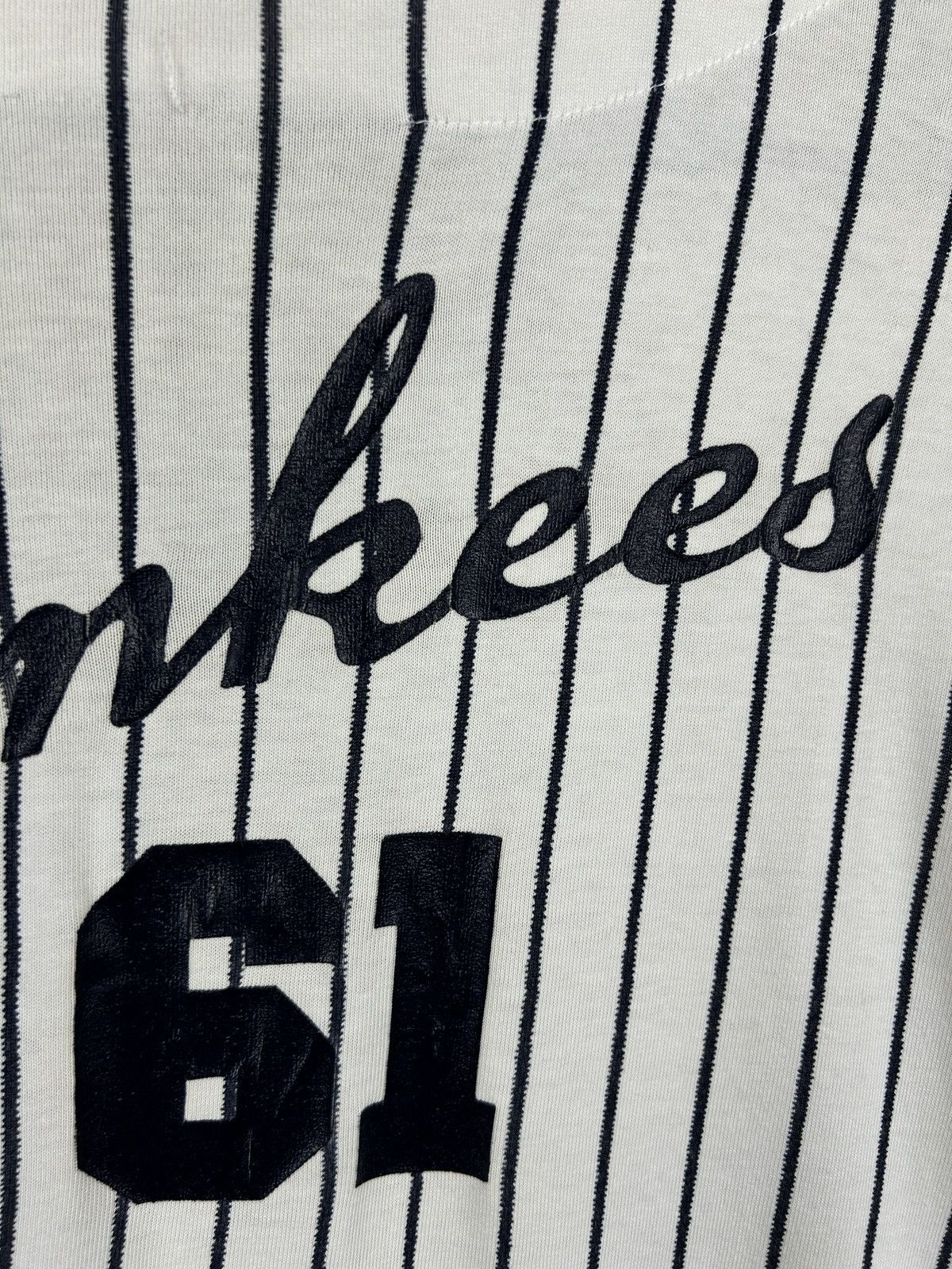 New York Yankees Mens Vintage New York Yankees Jersey T-shirt tee streetwear Size US XL / EU 56 / 4 - 16 Thumbnail
