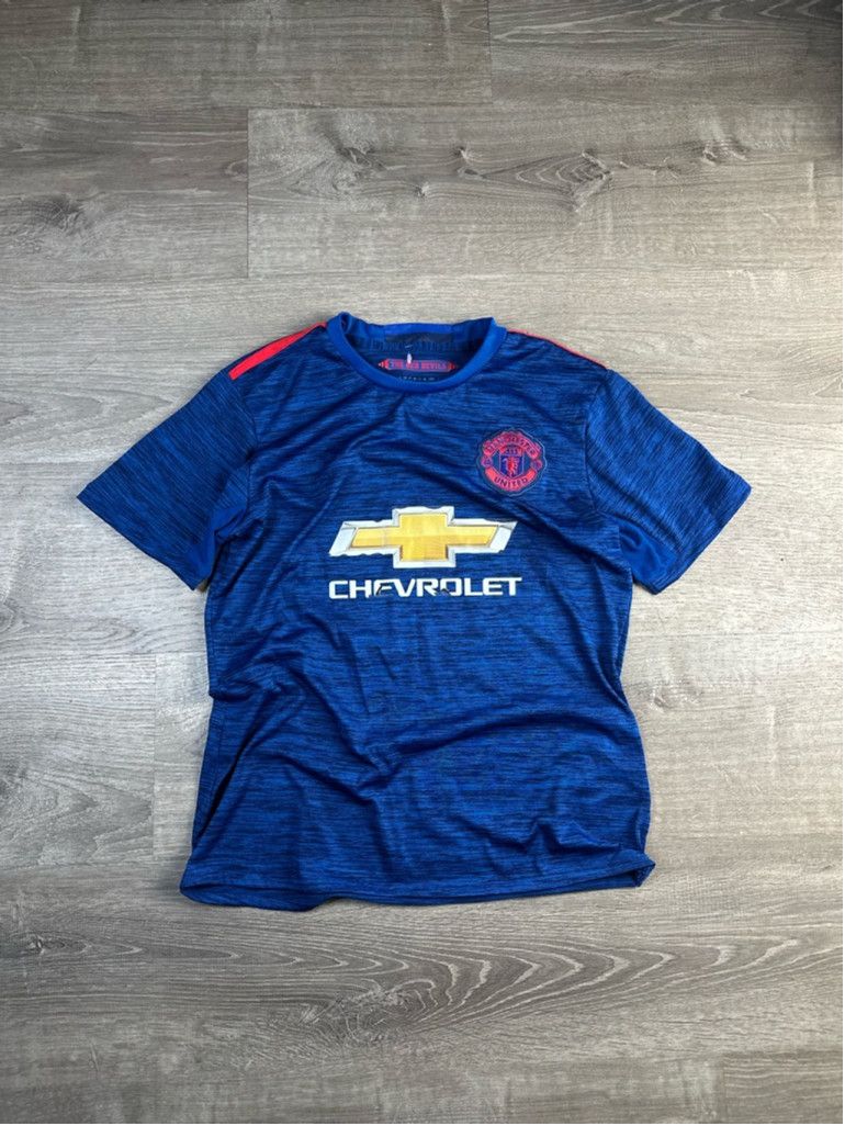 Other Men's Adidas Manchester United Jersey Blue Size M Size US M / EU 48-50 / 2 - 1 Thumbnail