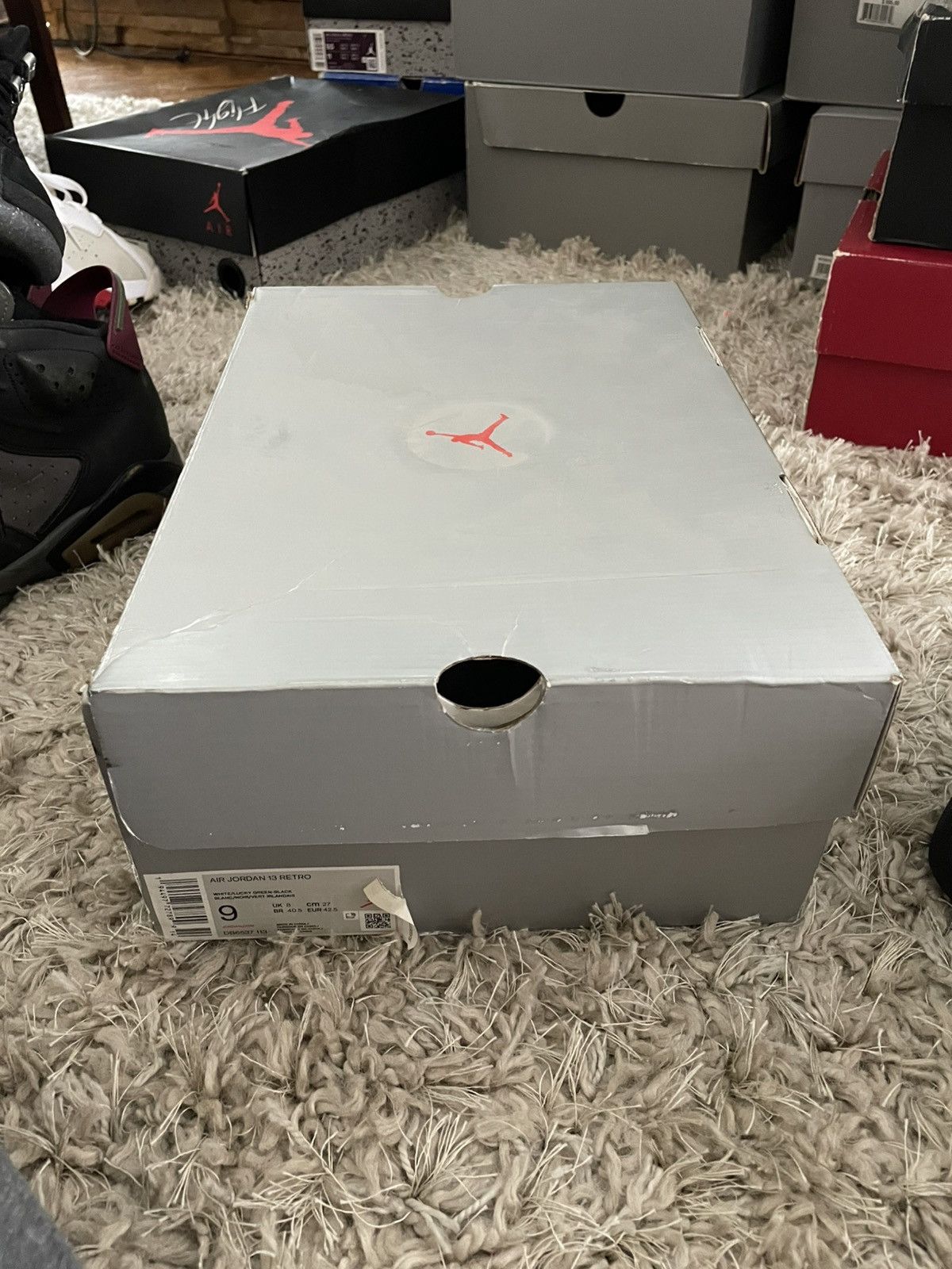 Jordan Brand Jordan 13 Lucky Green Size US 9 / EU 42 - 9 Thumbnail