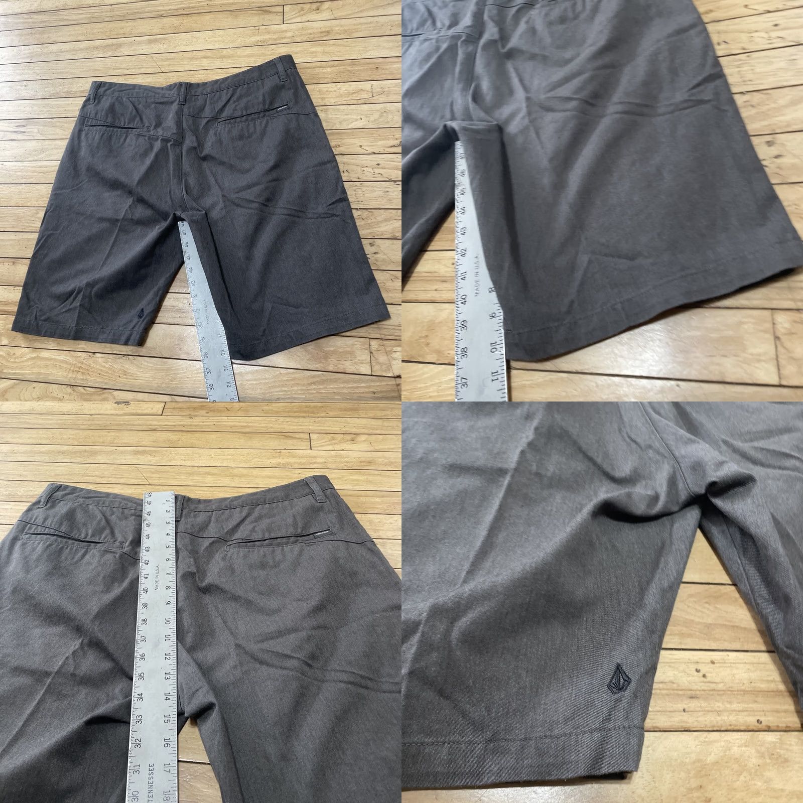 Volcom Volcom Shorts Men 38 Y2K Streetwear Gray Preppy Skate Chino Beach Surf 38x10 Size US 38 / EU 54 - 8 Thumbnail