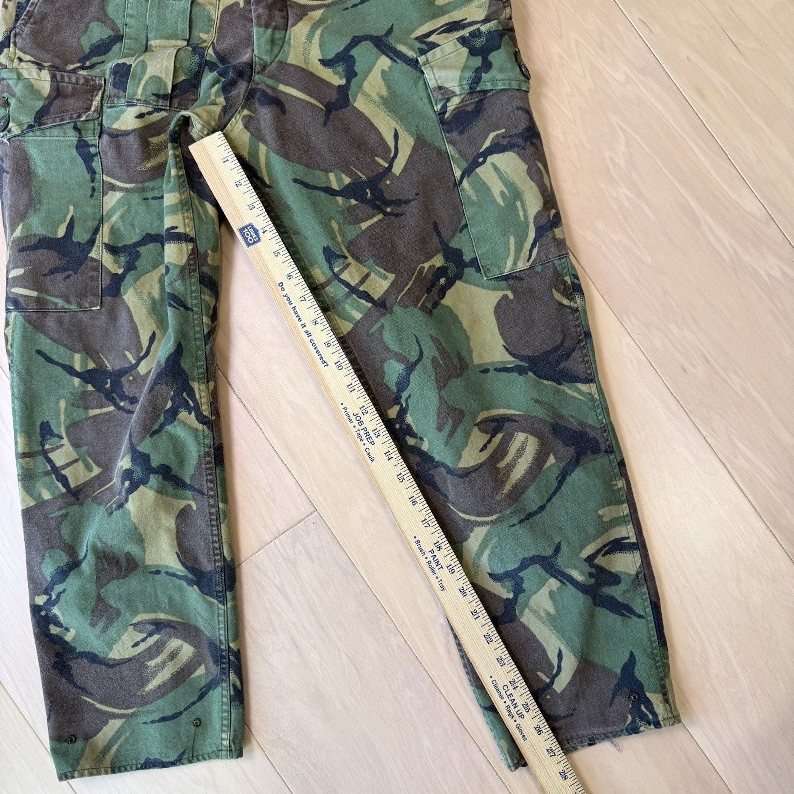 Vintage Vintage British Army Pants 30 Green Camouflage 70s Utility Size US 30 / EU 46 - 8 Thumbnail