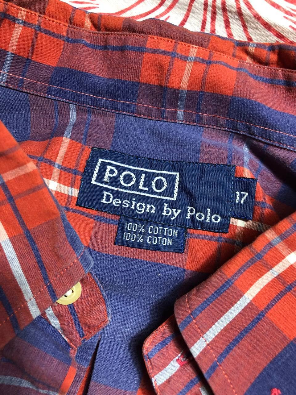 Polo Ralph Lauren × Ralph Lauren × Vintage Vintage POLO RALPH LAUREN Button Up Shirt rare 90s Size US L / EU 52-54 / 3 - 3 Thumbnail
