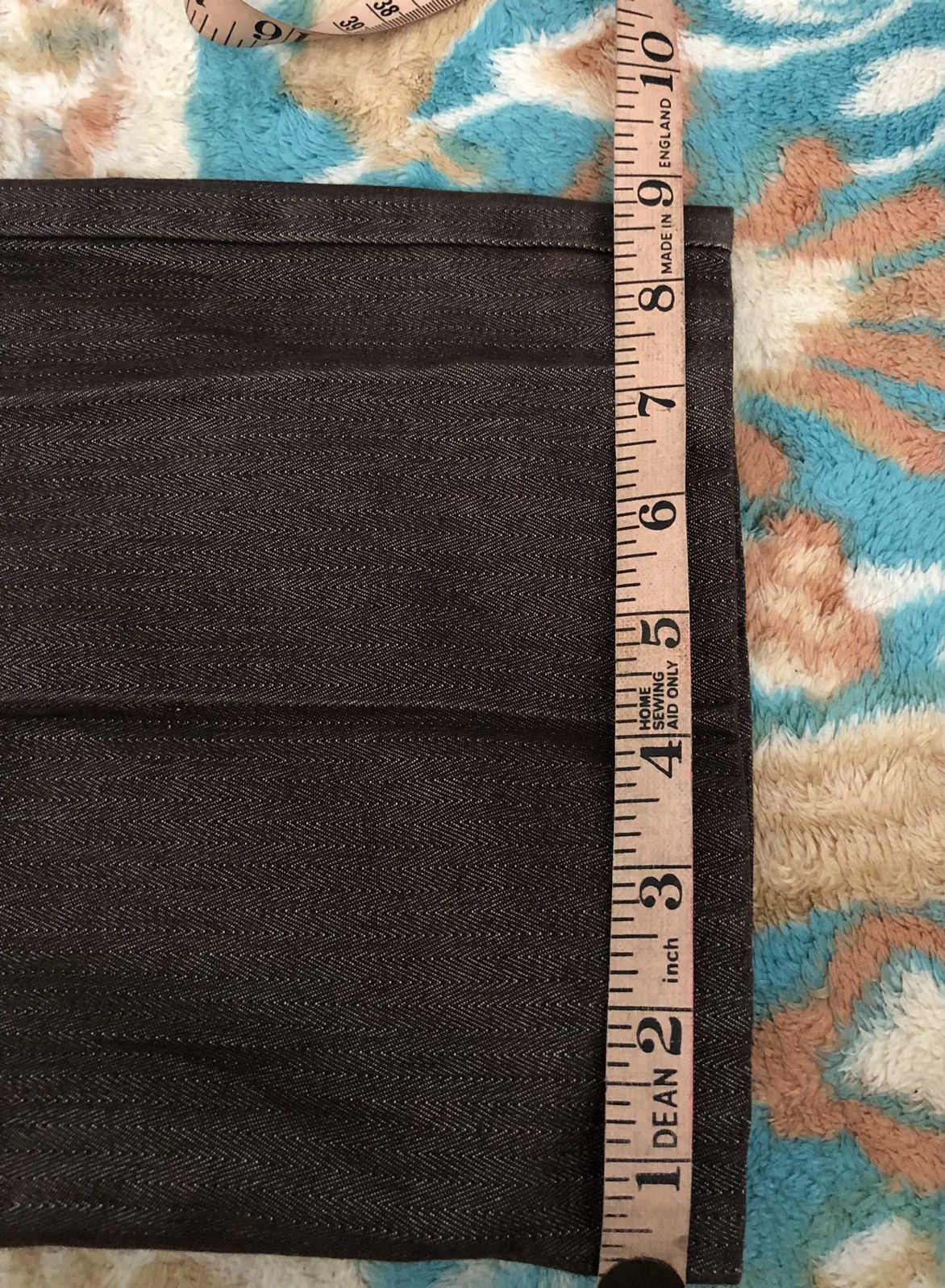 Japanese Brand HERRINGBONE CARGO JEANS Size US 36 / EU 52 - 6 Thumbnail