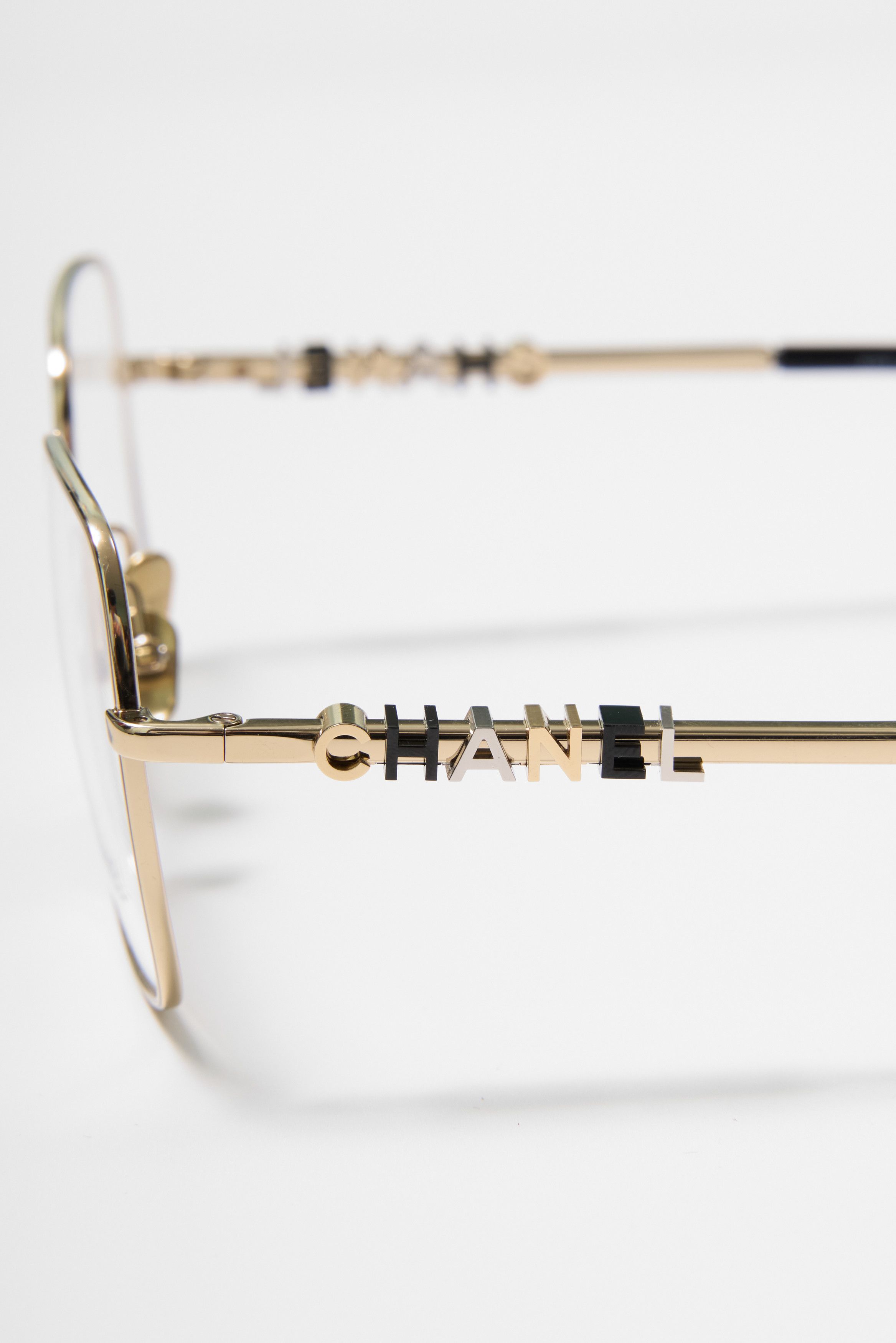 Chanel CHANEL 0CH2215 C395 Sunglasses GOLD Size ONE SIZE - 3 Thumbnail