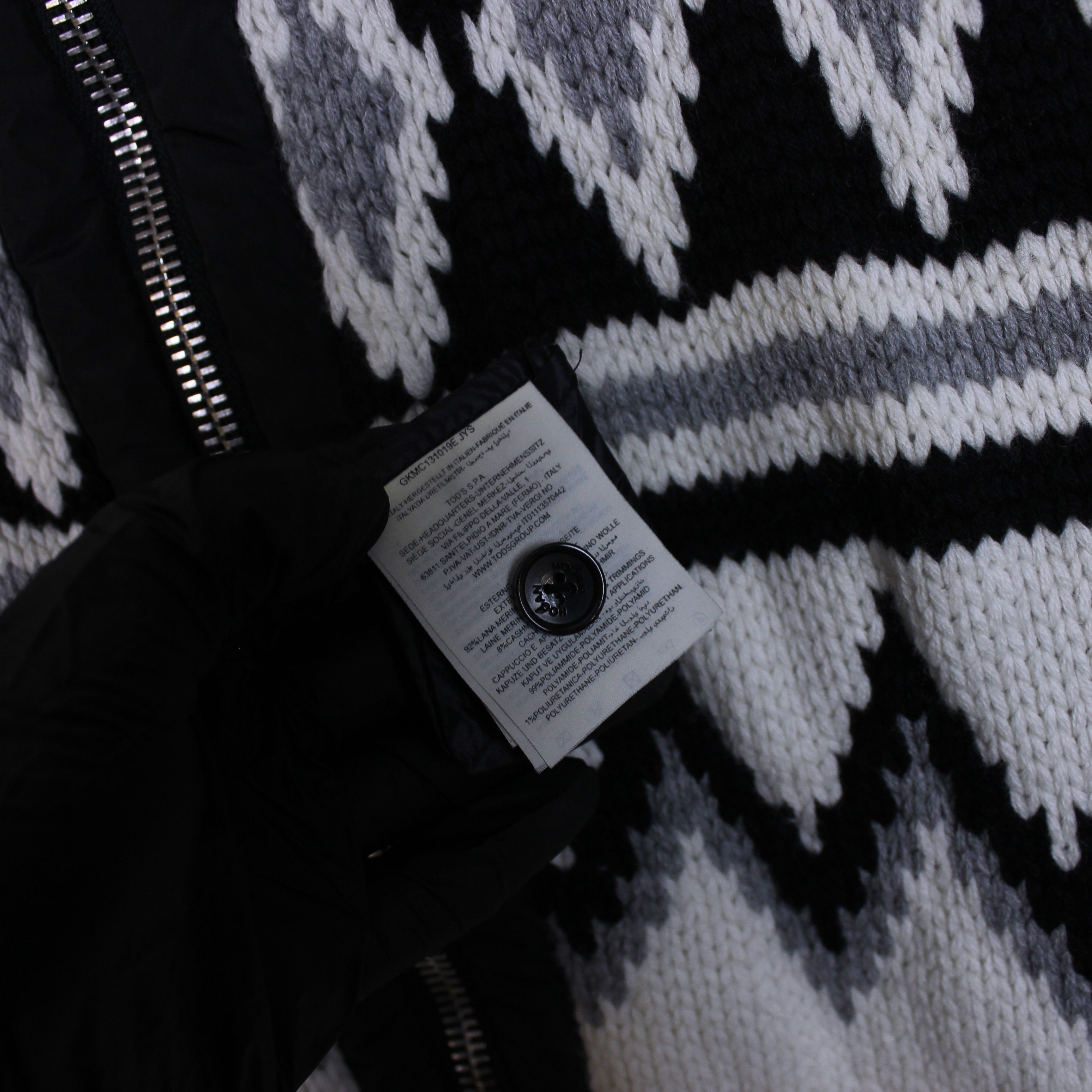 Hogan Hogan heavy knitwear full zip Lampo sweater L XL Size US XL / EU 56 / 4 - 9 Thumbnail