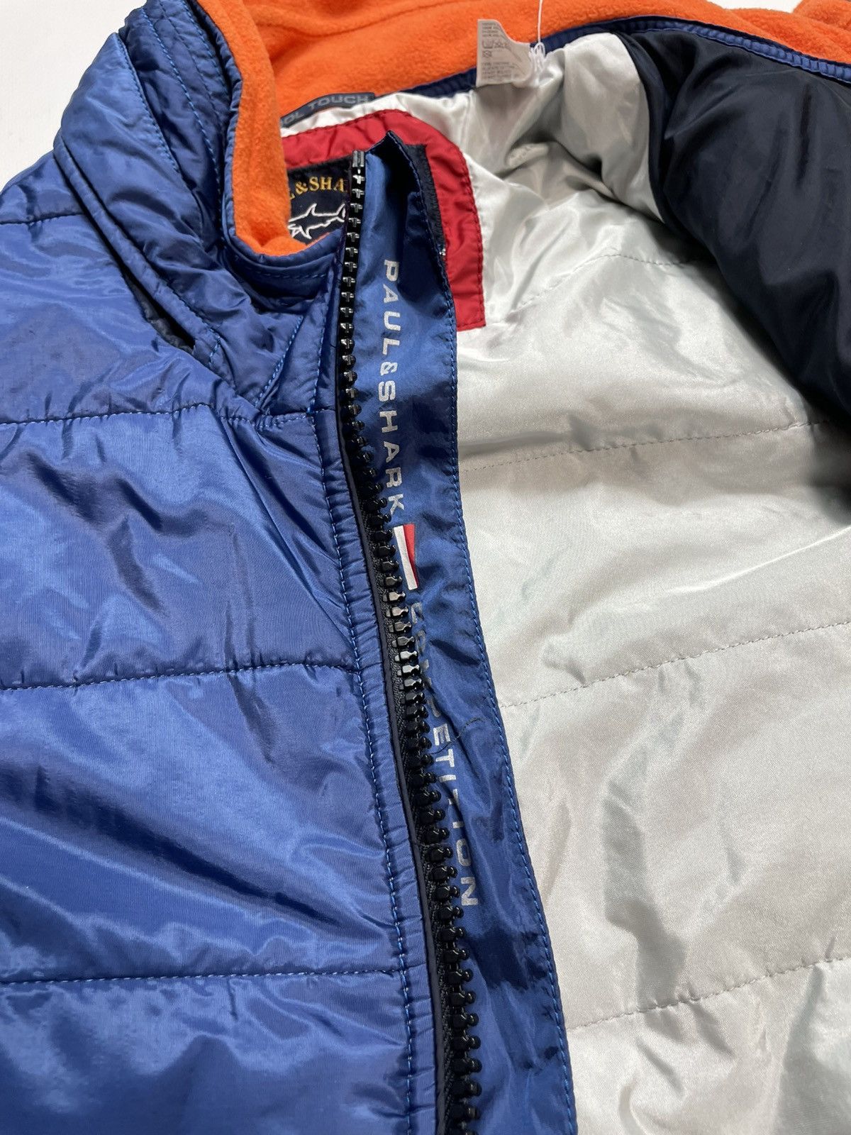 Paul & Shark Paul & Shark Blue Nylon Quilted Puffer Jacket Size M Size US M / EU 48-50 / 2 - 15 Thumbnail