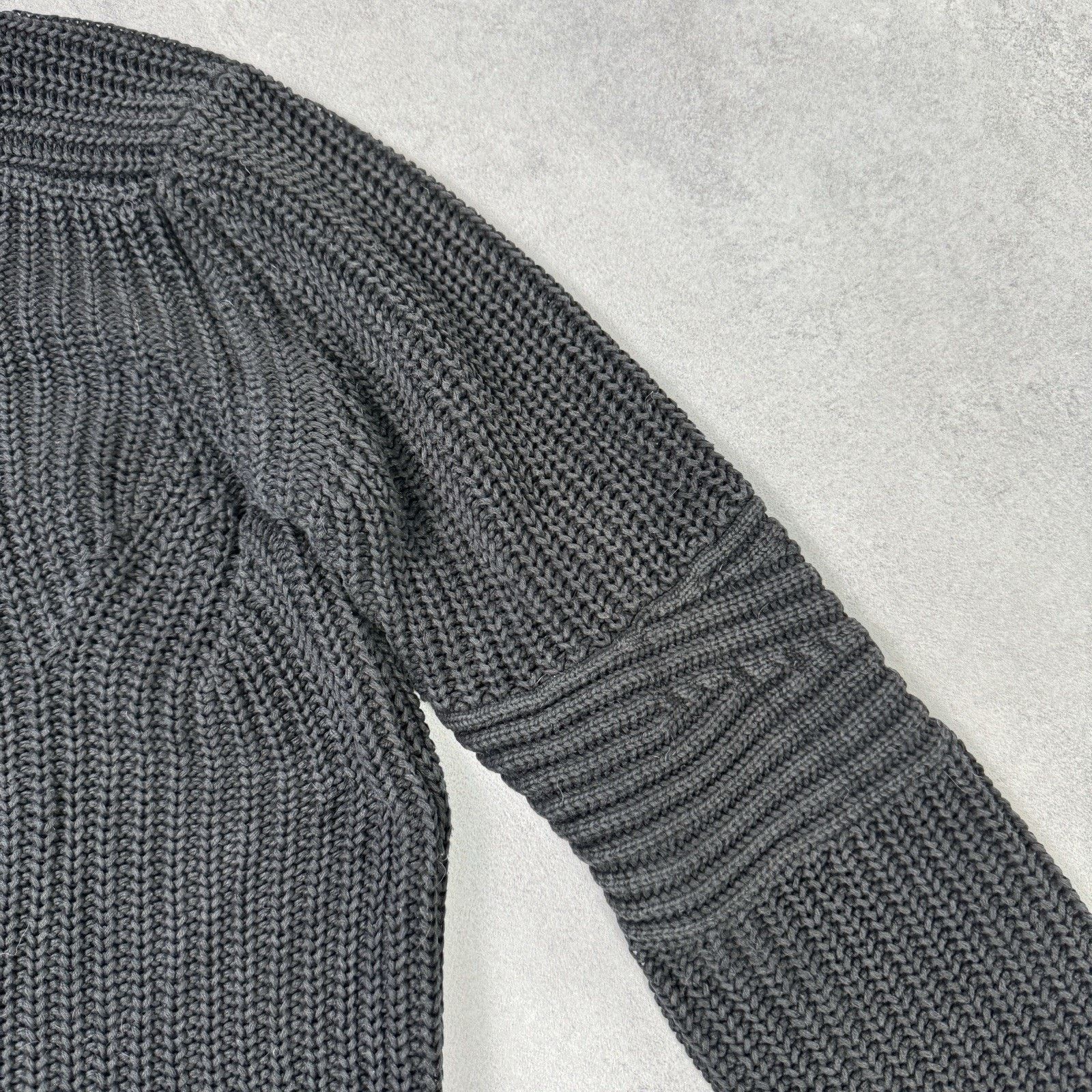 Allsaints Vintage Allsaints Knit Cotton Moat Bomber Jacket Size M Size US M / EU 48-50 / 2 - 8 Thumbnail