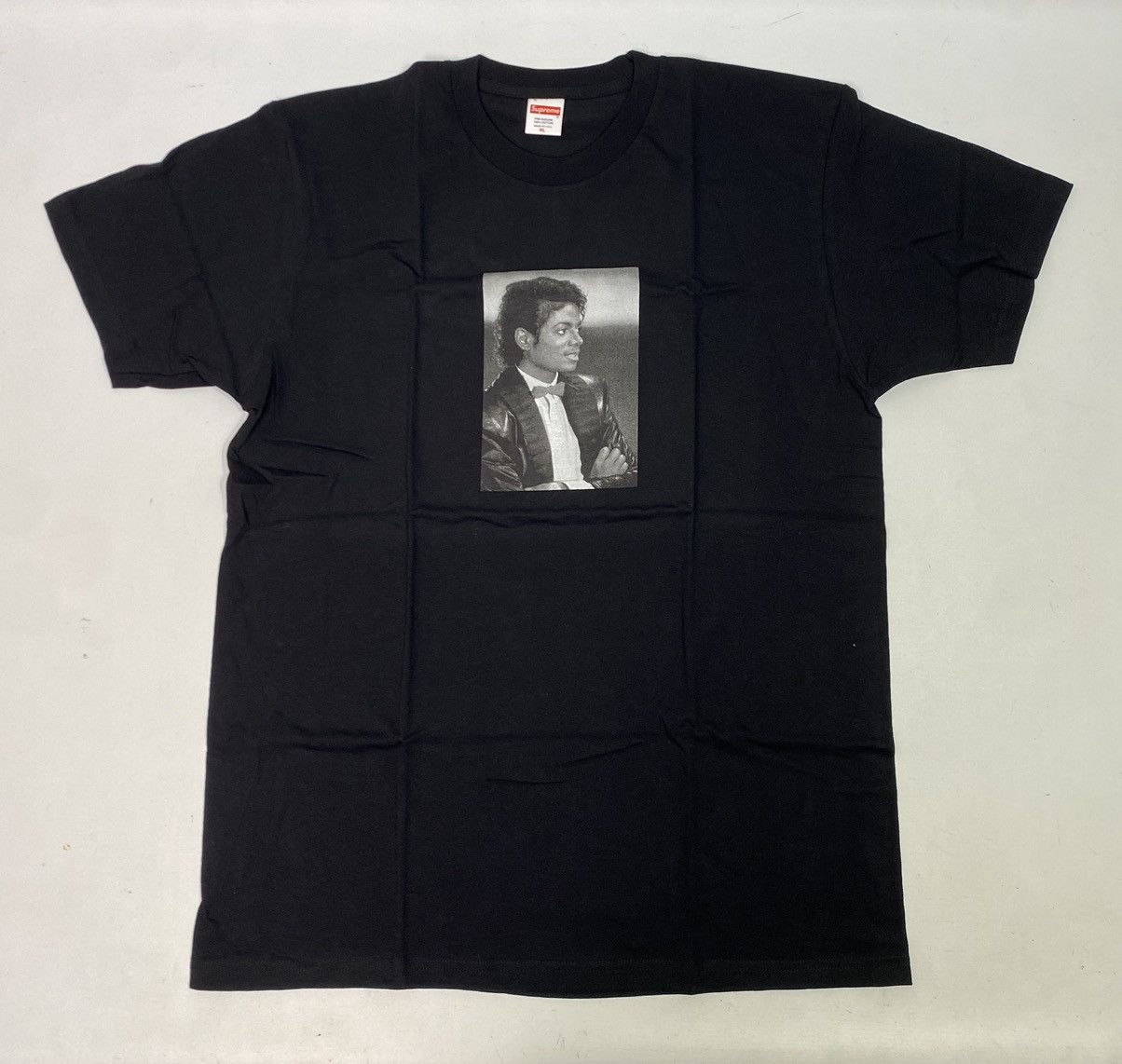Supreme Michel Jackson Supreme T-shirt, XL, black, with print, new Size US XL / EU 56 / 4 - 1 Thumbnail