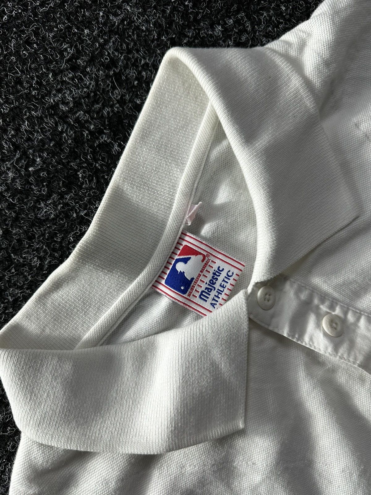 New York Yankees × Russell Athletic × Vintage 🚨2000 Yankees New York Logo Athletics POLO Size US L / EU 52-54 / 3 - 5 Thumbnail