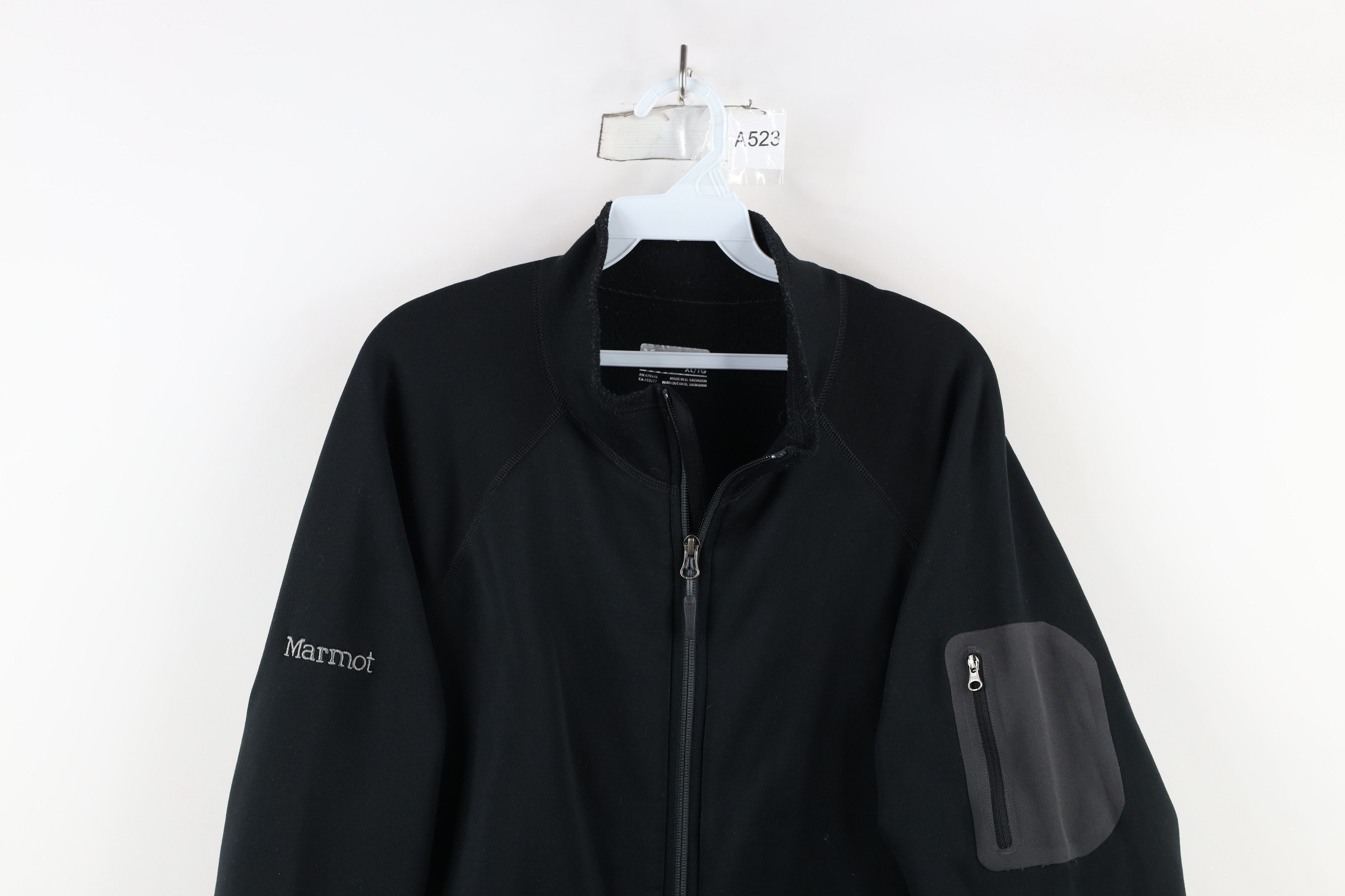 Marmot × Vintage Marmot Fleece Lined Hiking Outdoor Full Zip Jacket Black Size US XL / EU 56 / 4 - 2 Thumbnail