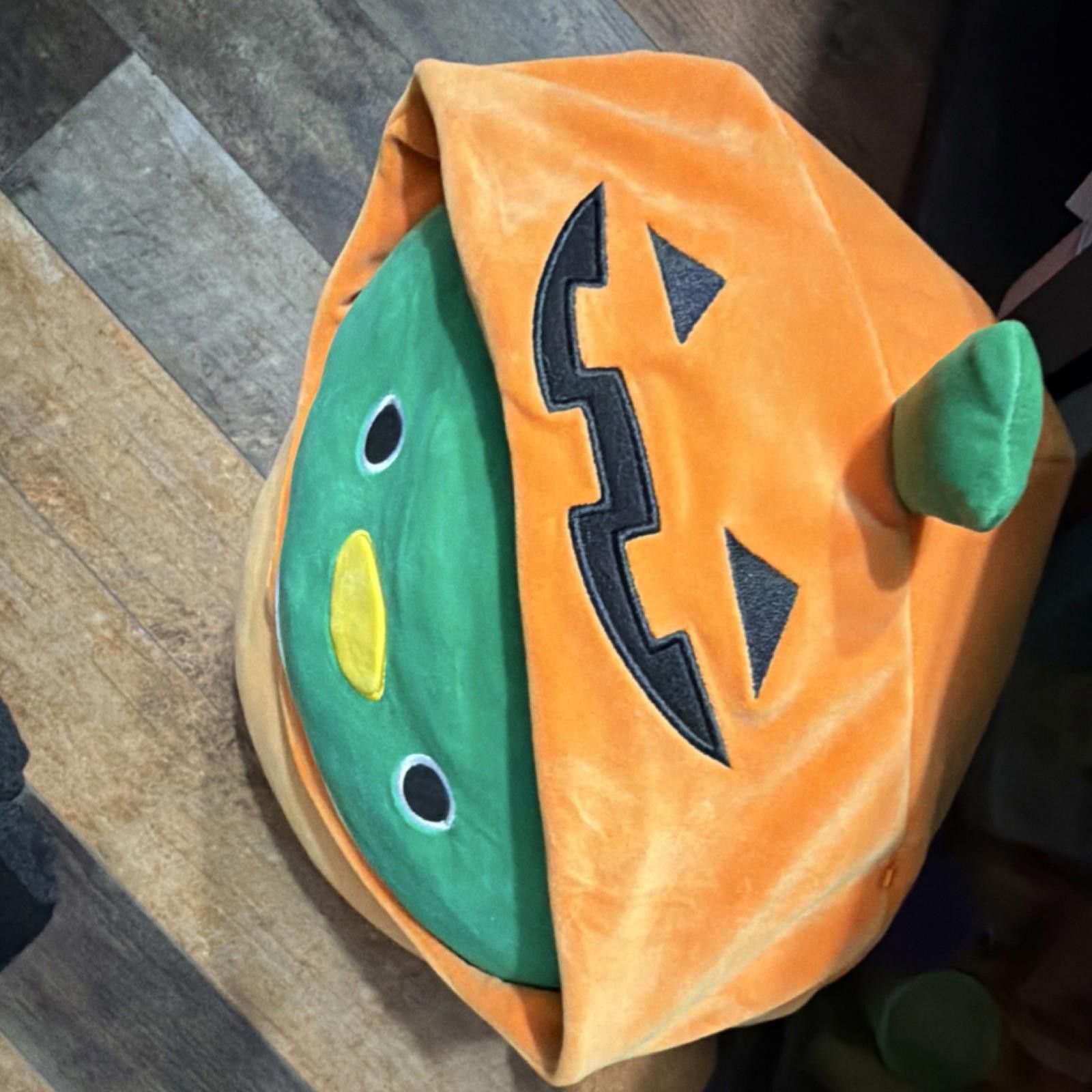 Other Original Squishmallow Avery Mallard Duck in pumpkin costume. Size ONE SIZE - 2 Thumbnail