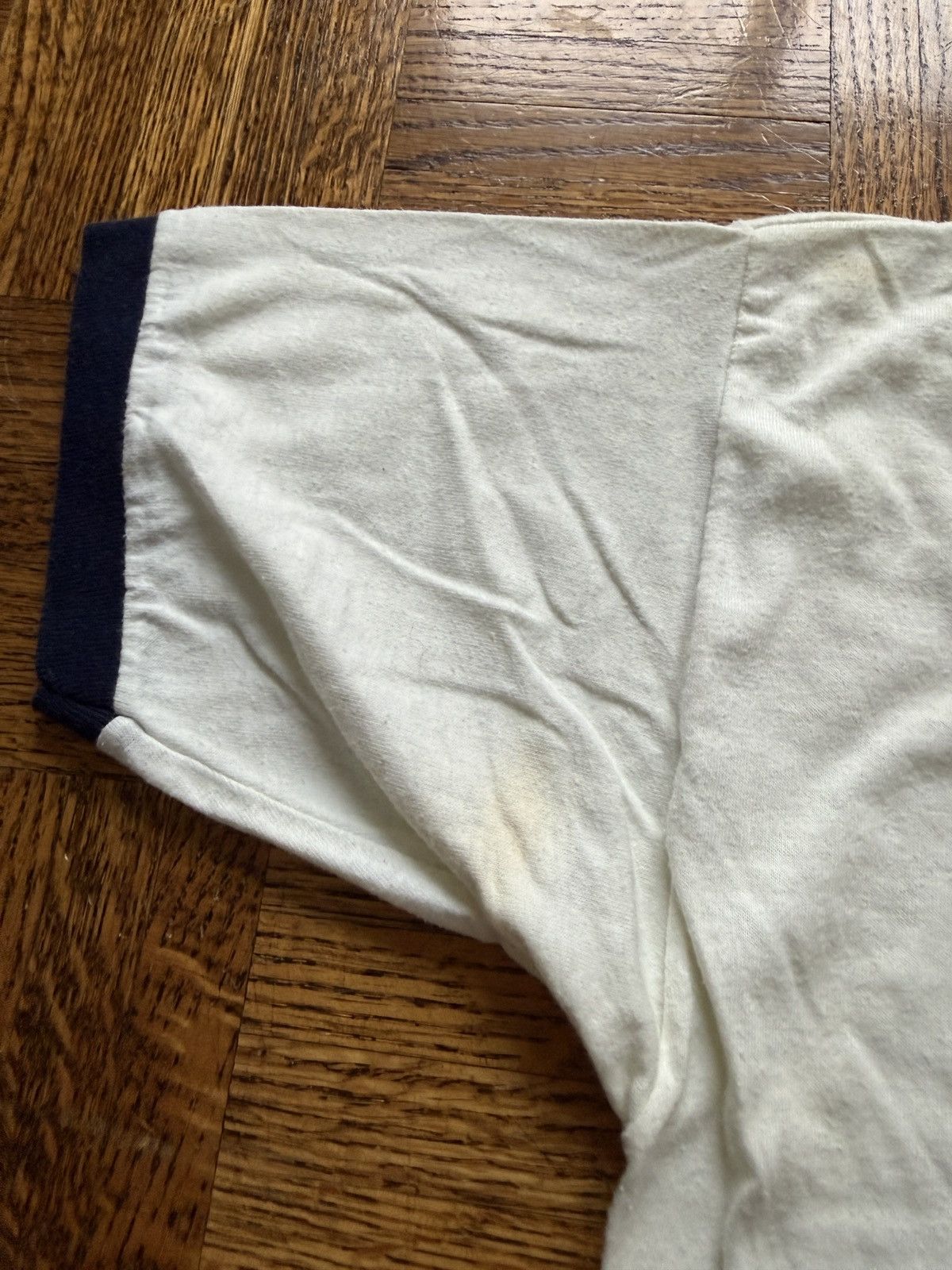 Champion Vintage 80s Fitzgerald Schools Physical Education Ringer Tee Size US M / EU 48-50 / 2 - 6 Thumbnail