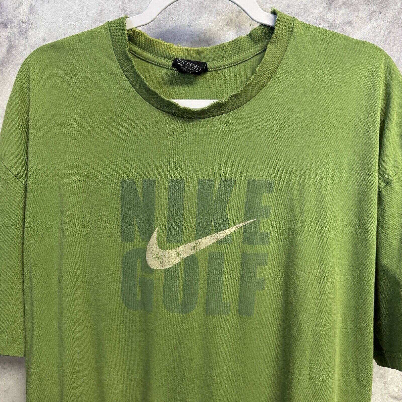 Nike Vintage Vintage Nike Golf T Shirt Mens 2XL Green Short Sleeve Sports Grailed