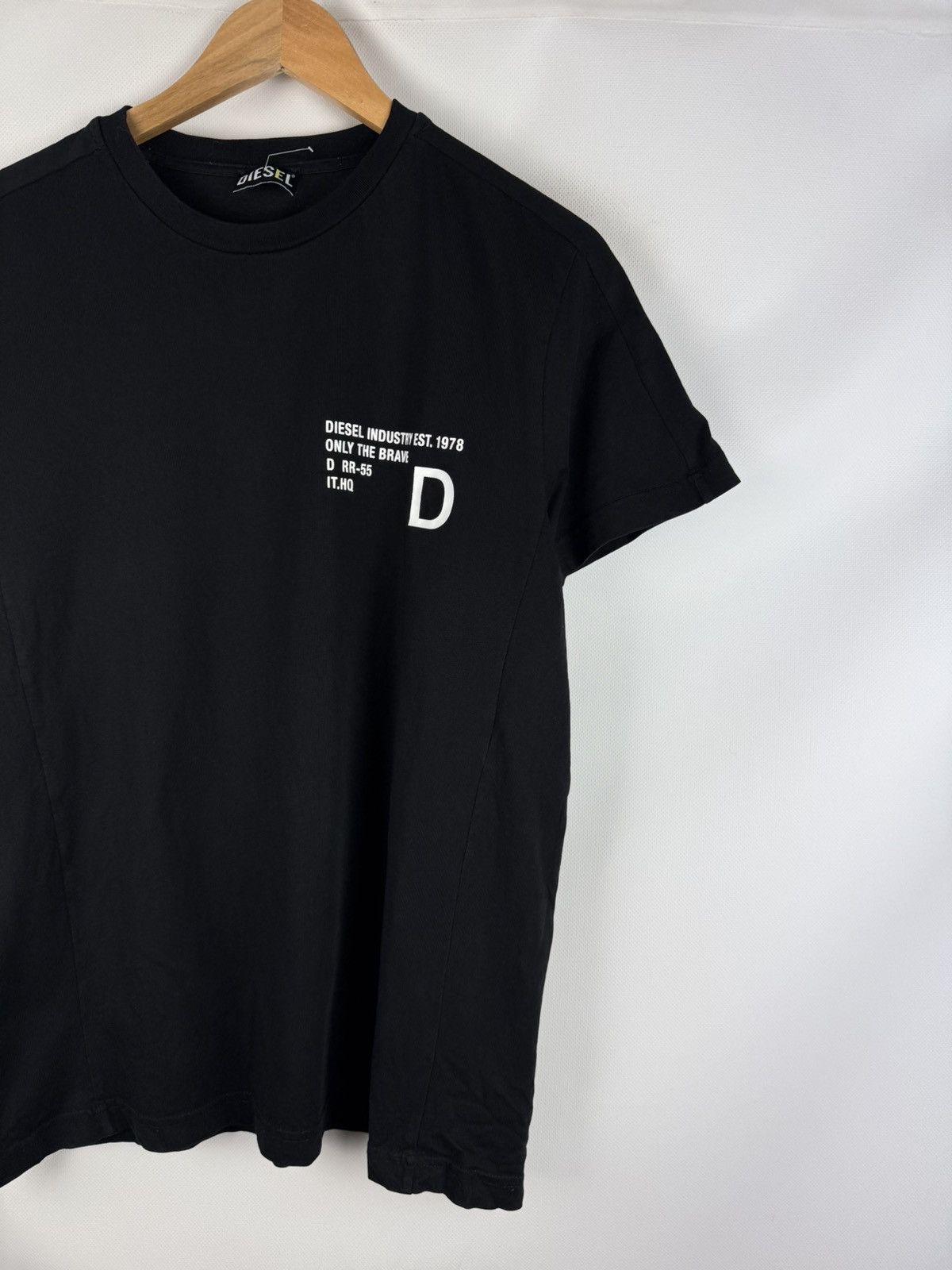 Diesel Diesel Men’s Short Sleeve Crewneck Chest Logo T Shirt Size US M / EU 48-50 / 2 - 3 Thumbnail