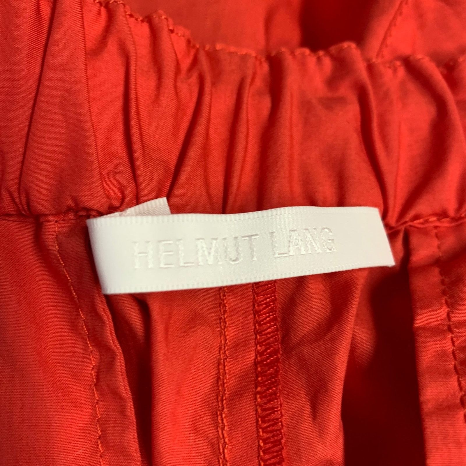 Helmut Lang HELMUT LANG Size L Red Cotton Zip Pockets Shorts Size US 34 / EU 50 - 3 Thumbnail