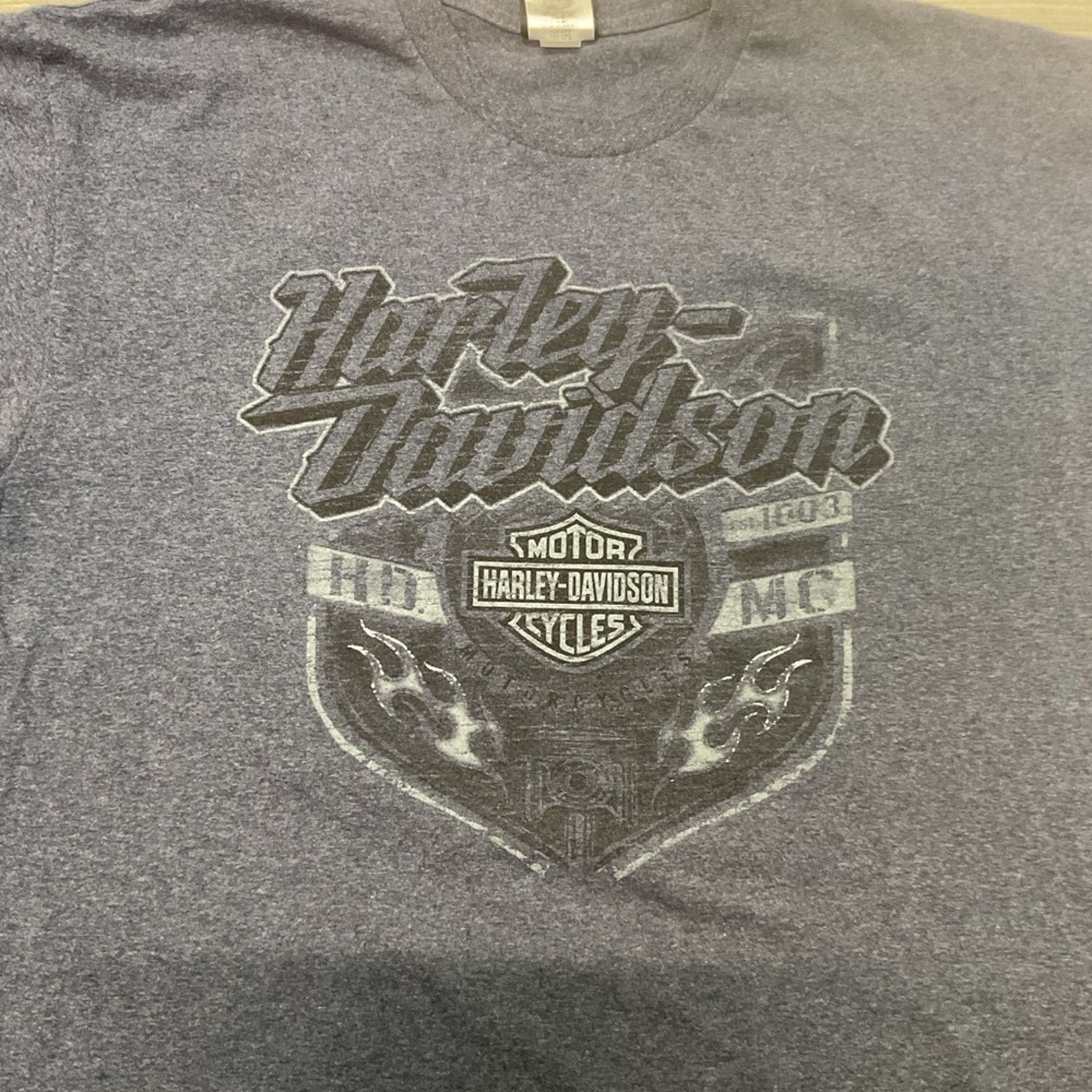 Harley Davidson Harley Davidson "Cowboys Alamo City" San Antonio, TX T-Shirt Size US XL / EU 56 / 4 - 4 Thumbnail