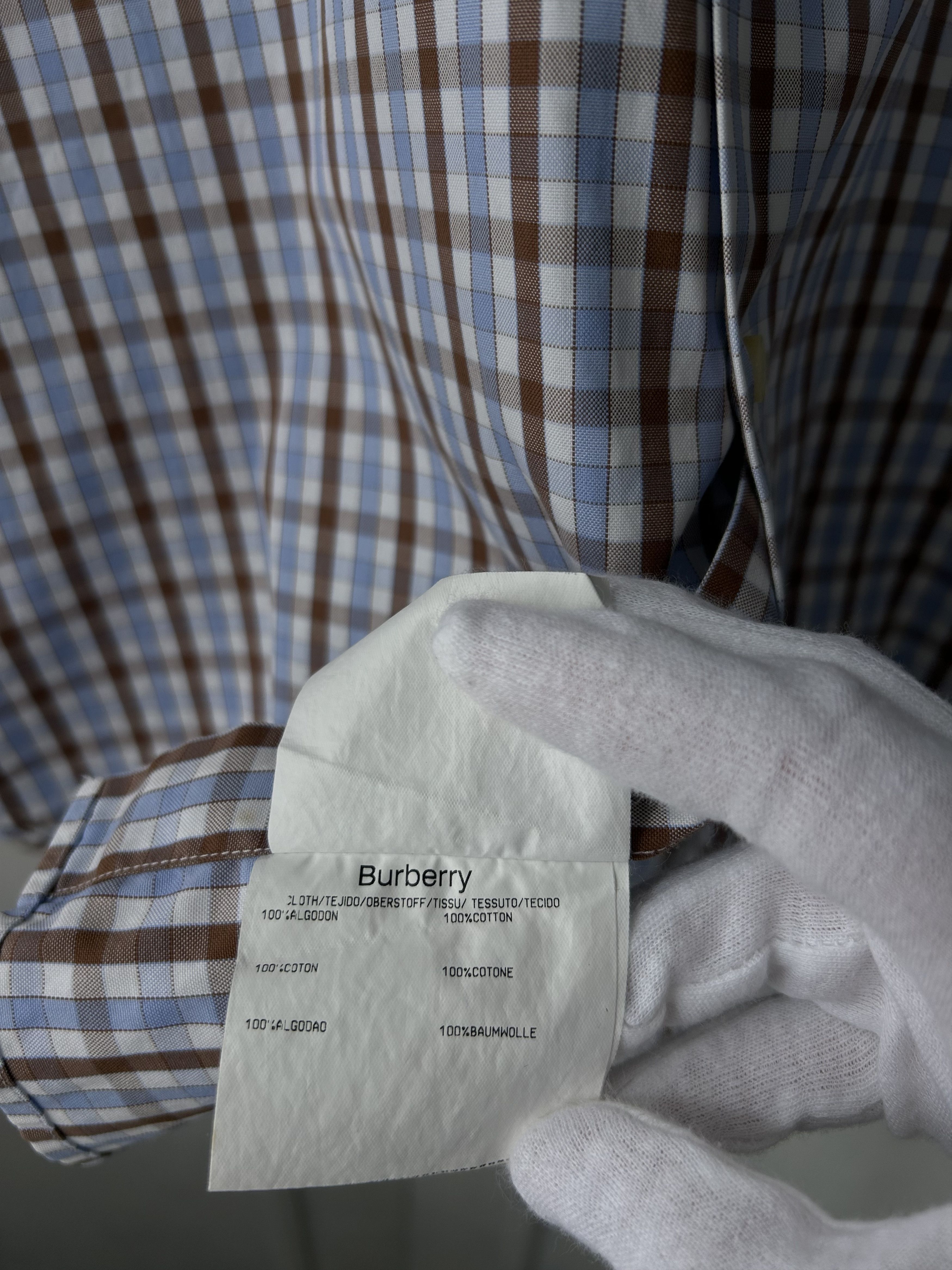 Burberry Burberry London Check Cotton Shirt Size US L / EU 52-54 / 3 - 7 Thumbnail