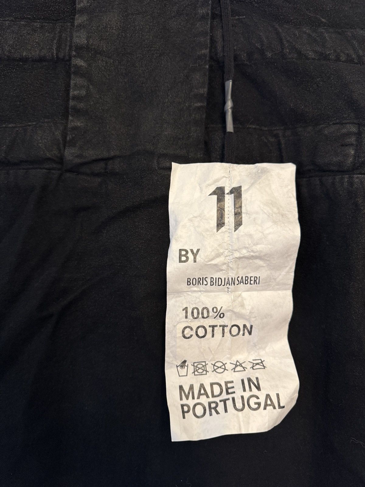11 By Boris Bidjan Saberi Black Flannel Shirt NWT Size XS Size US S / EU 44-46 / 1 - 5 Thumbnail