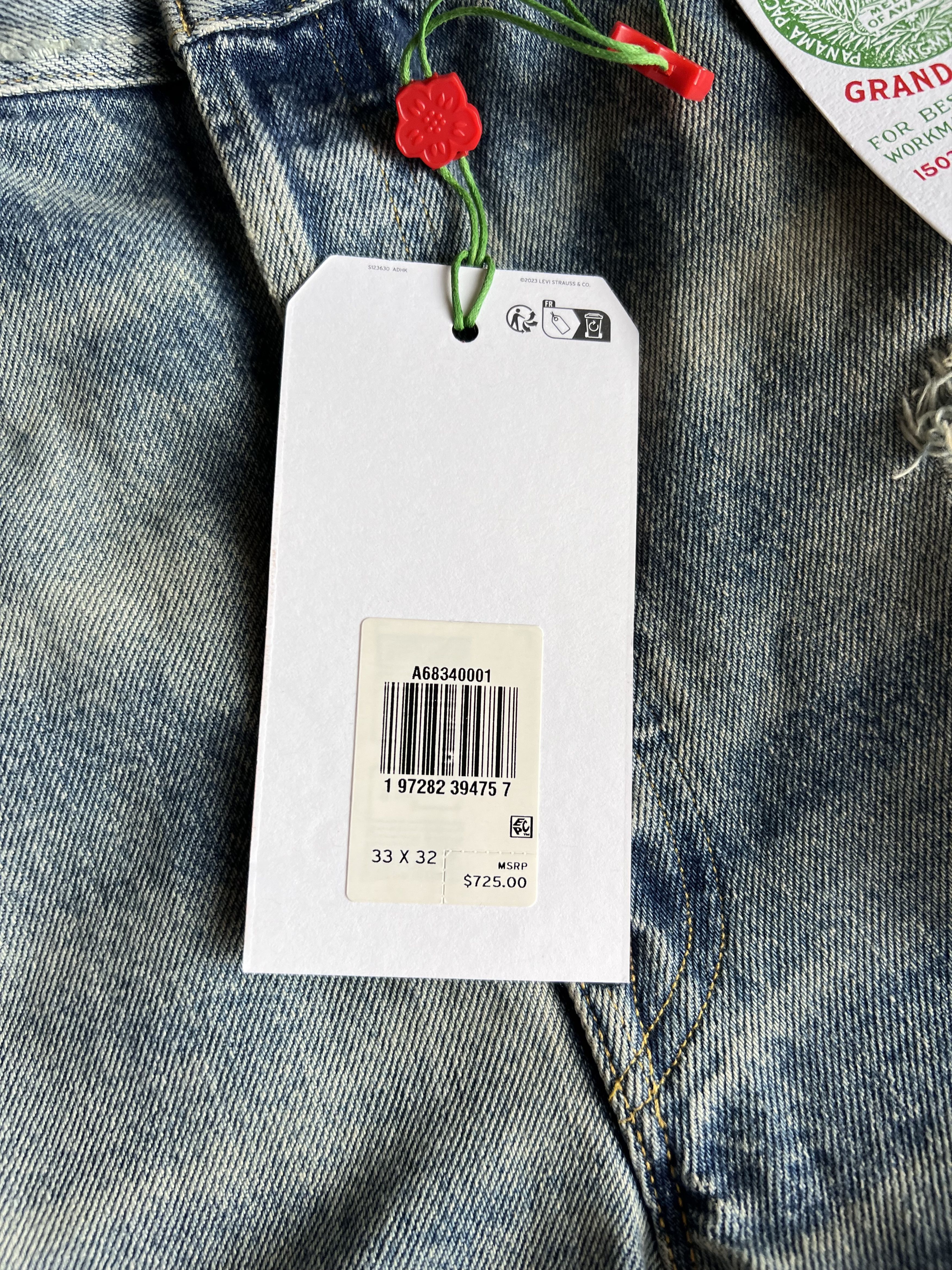 Kenzo × Levi's Levi's KENZO 1933 501 Jeans in BLue Size US 33 - 12 Thumbnail