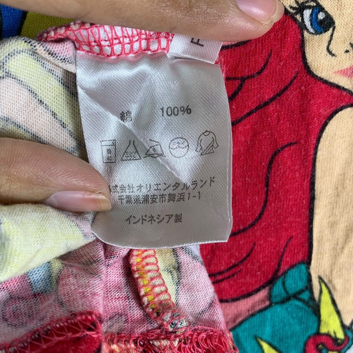 Disney Vintage DISNEY THE LITTLE MERMAID Tokyo Resort Tee Shirt Size L / US 10 / IT 46 - 5 Thumbnail