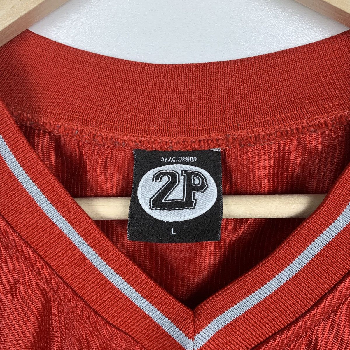 Rap Tees Vintage 90’s 2Pac Band Rap Jersey Tank Top Size L Red Size US L / EU 52-54 / 3 - 14 Thumbnail