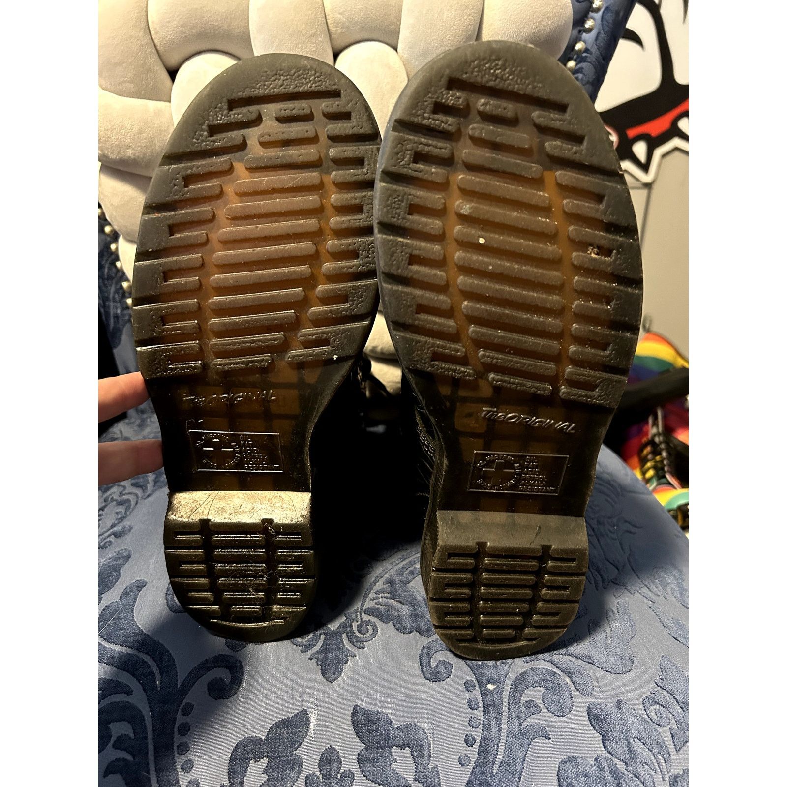 Dr. Martens Dr Martens Black Zebra Embossed Size 8/EU 39 Size US 8 / IT 38 - 6 Thumbnail