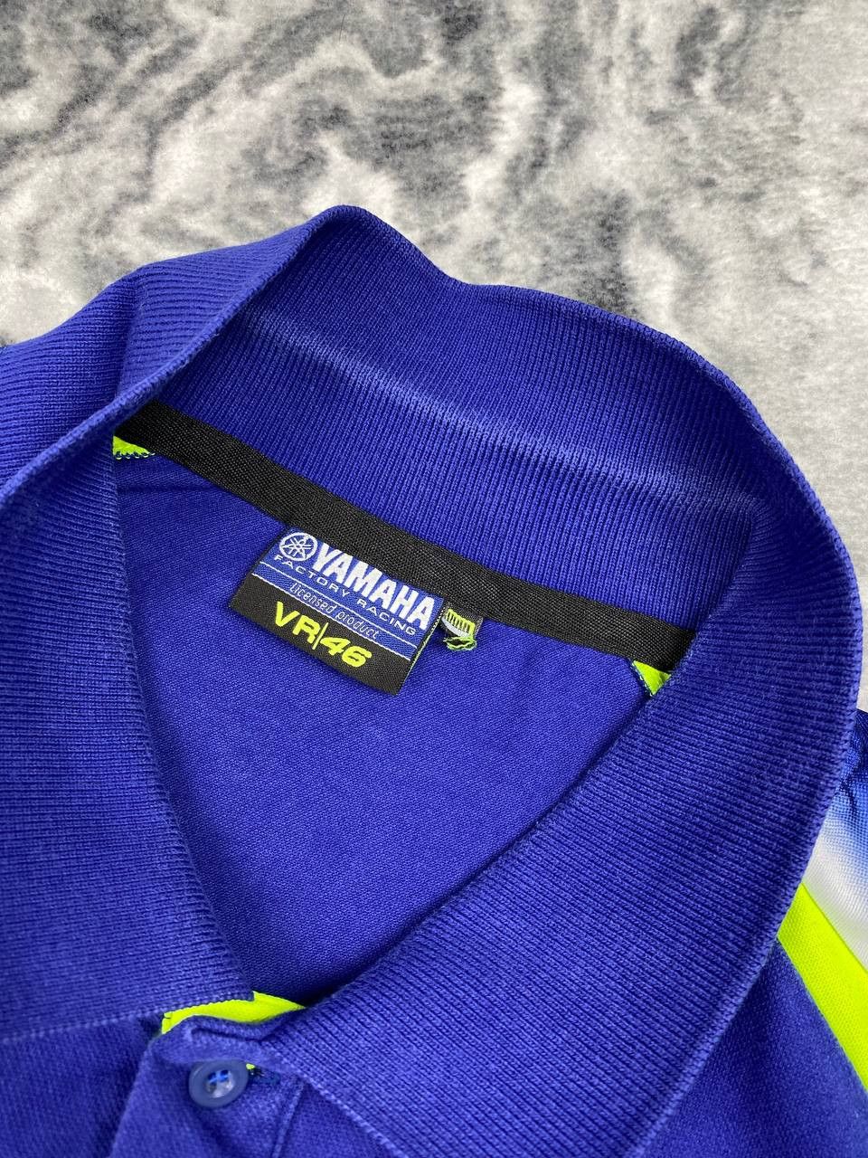 Vintage Yamaha Racing Big Logo Polo Shirt