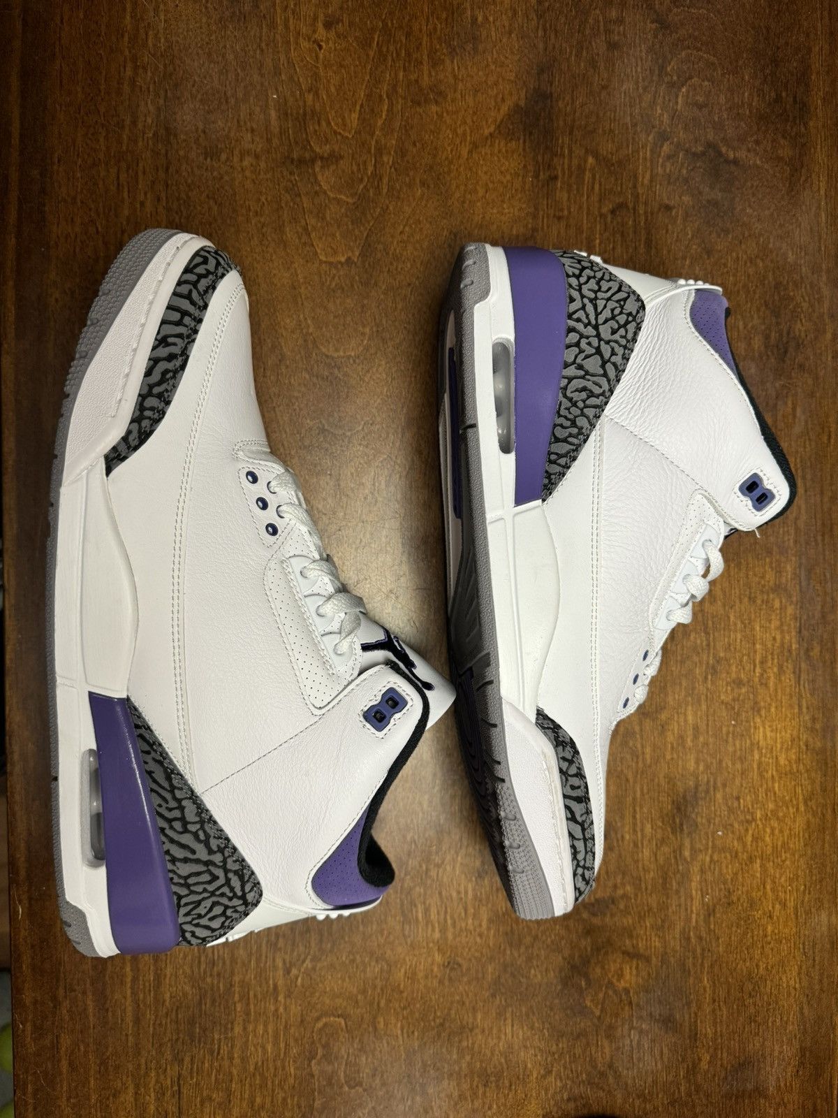 Jordan Brand × Nike Air Jordan 3 Retro “Dark Iris” Size US 12 / EU 45 - 1 Thumbnail