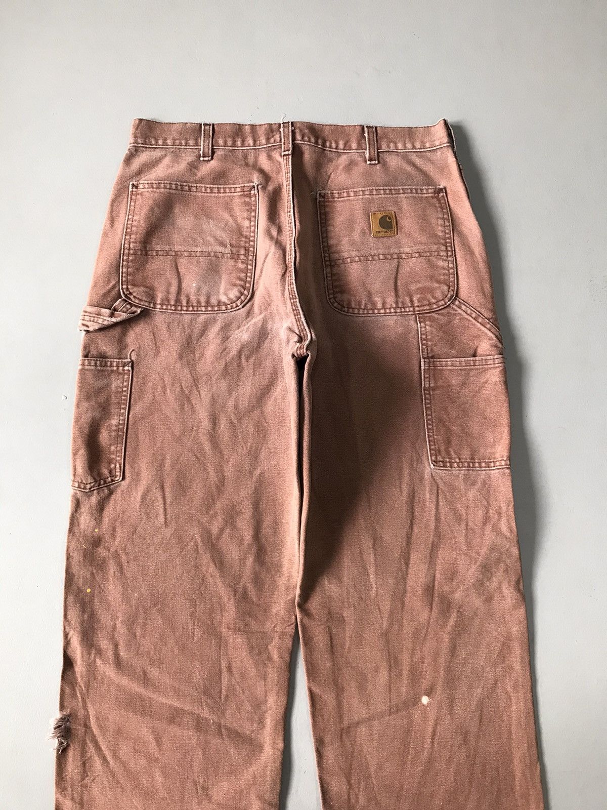 Carhartt Vintage Carhartt carpenter damaged workwear denim Size US 36 / EU 52 - 11 Thumbnail