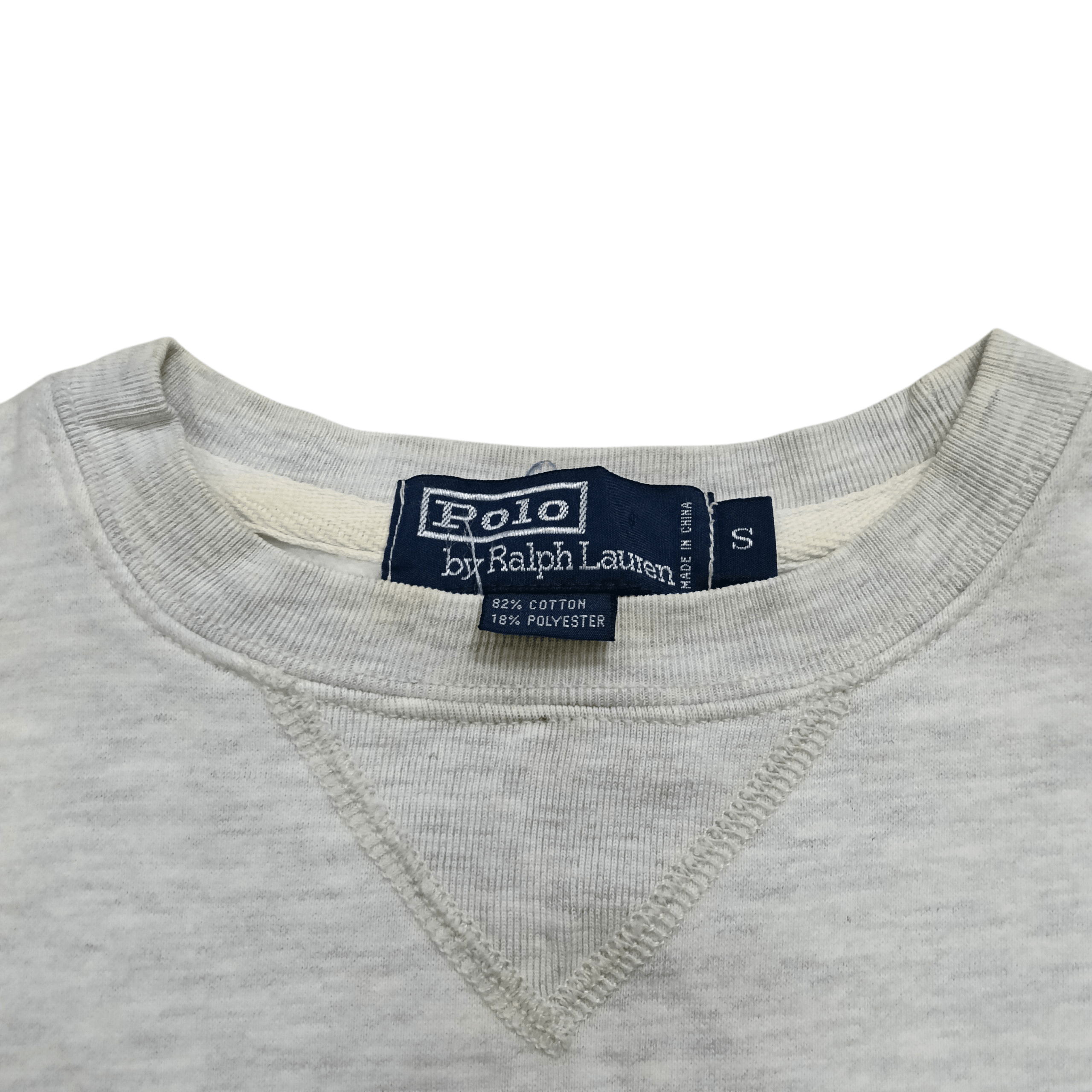 Polo Ralph Lauren Vintage 90s Polo Ralph Lauren Big Logo Sweatshirt Size US L / EU 52-54 / 3 - 4 Thumbnail