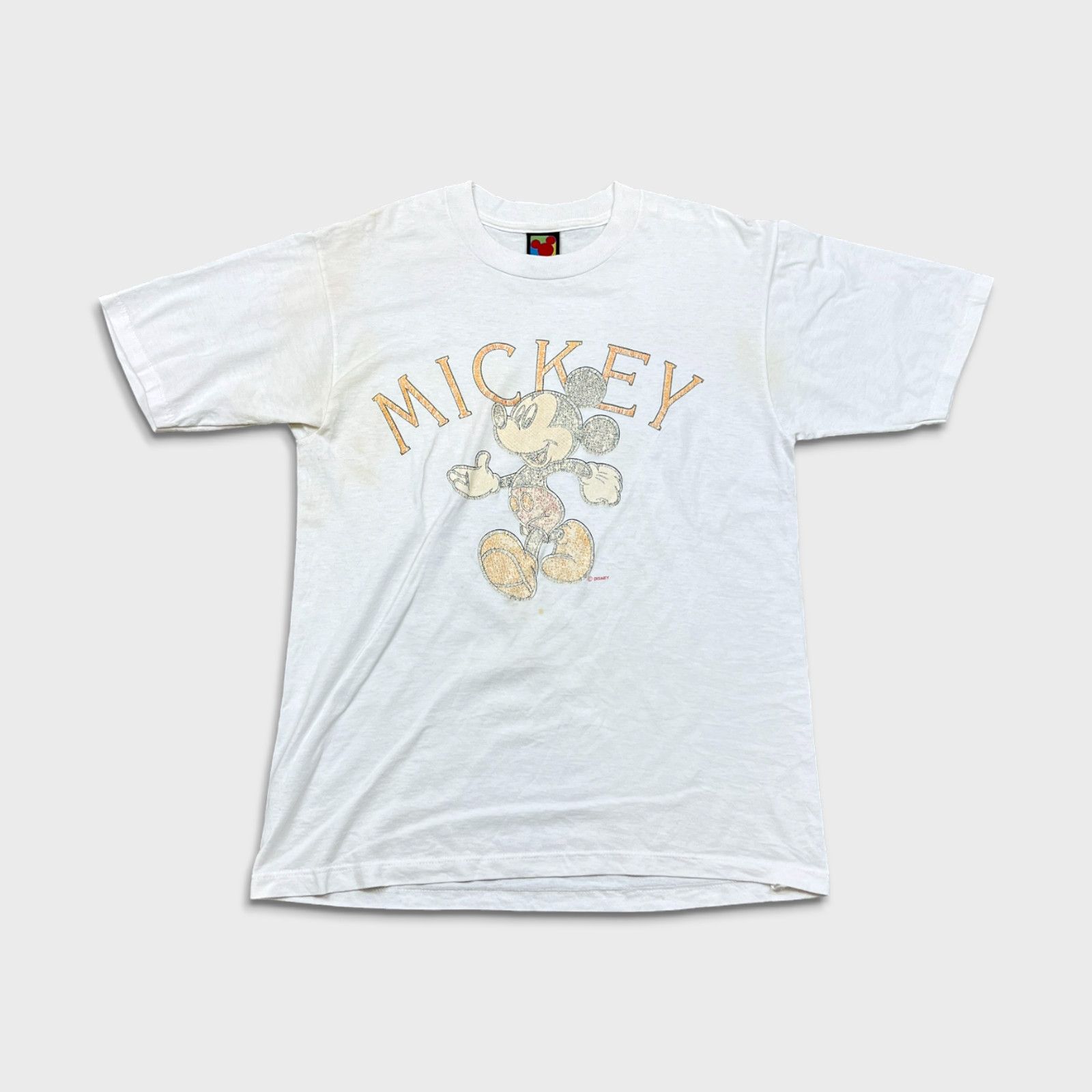 Disney × Mickey Mouse × Vintage Vintage 90s Disney Medium Mickey Mouse Cartoon Movie Tee Size US M / EU 48-50 / 2 - 1 Thumbnail