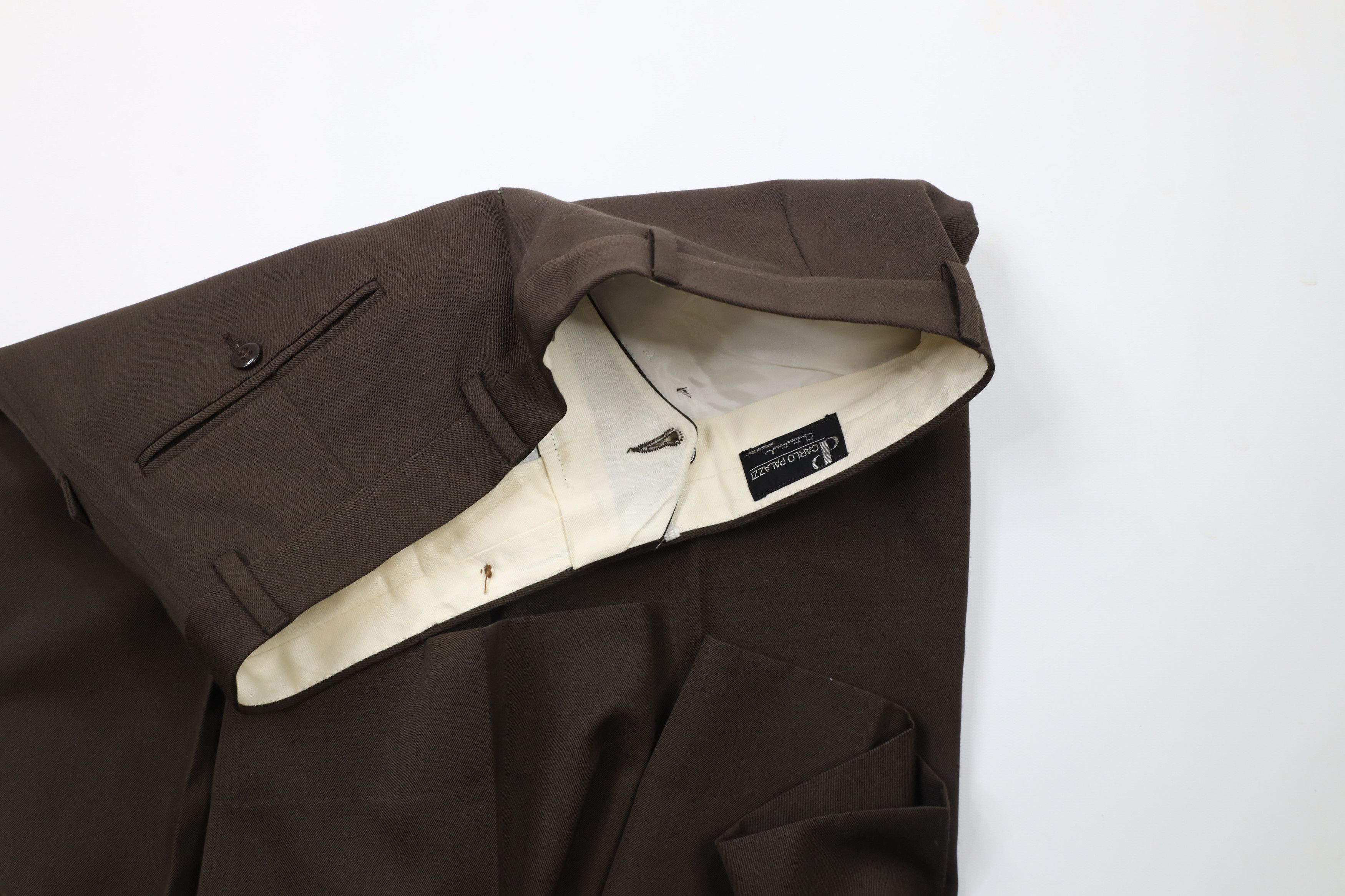 Vintage Vintage 70s Streetwear Bell Bottoms Pants Trousers Brown Size US 32 / EU 48 - 6 Thumbnail
