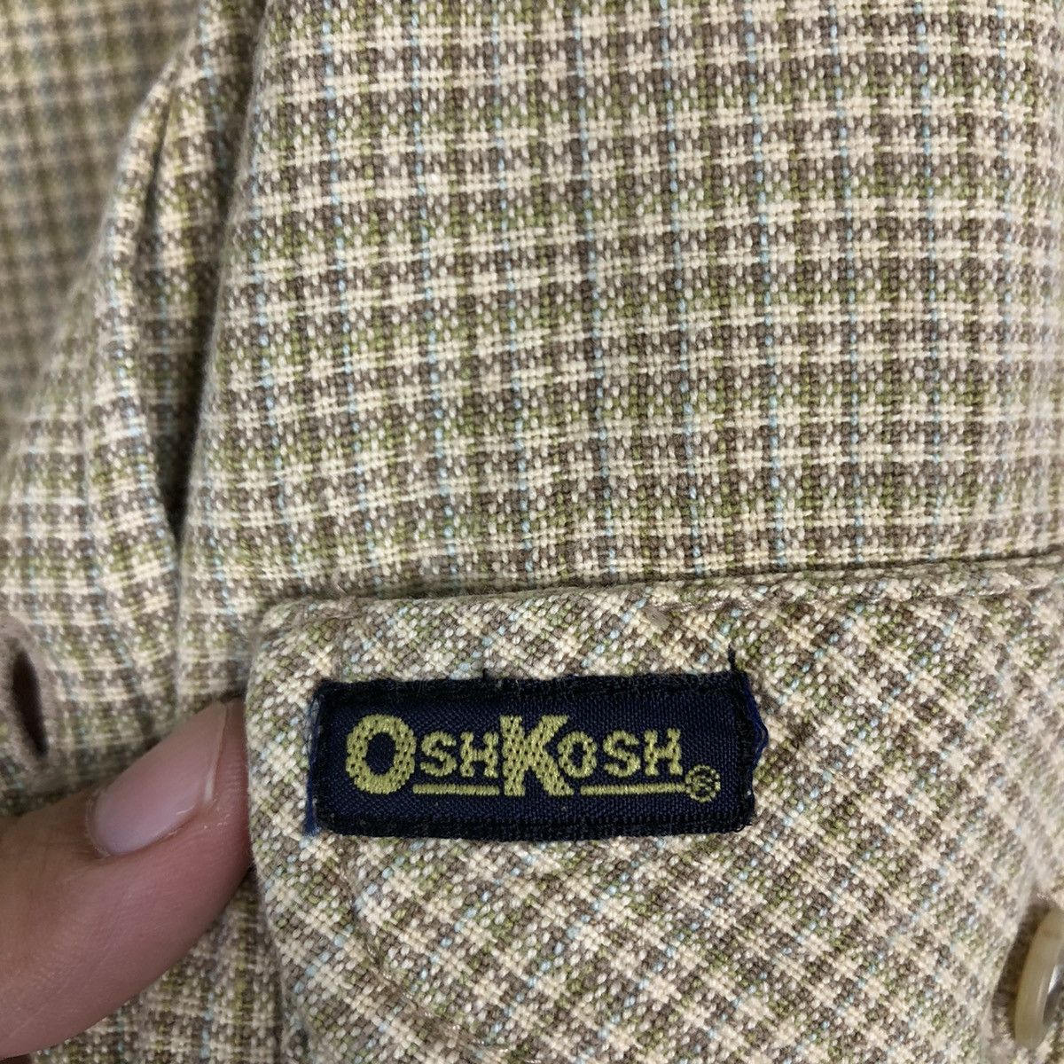 Japanese Brand 🔥90’s Vintage Chore Jacket Oshkosh Tartan Design Size US M / EU 48-50 / 2 - 14 Thumbnail