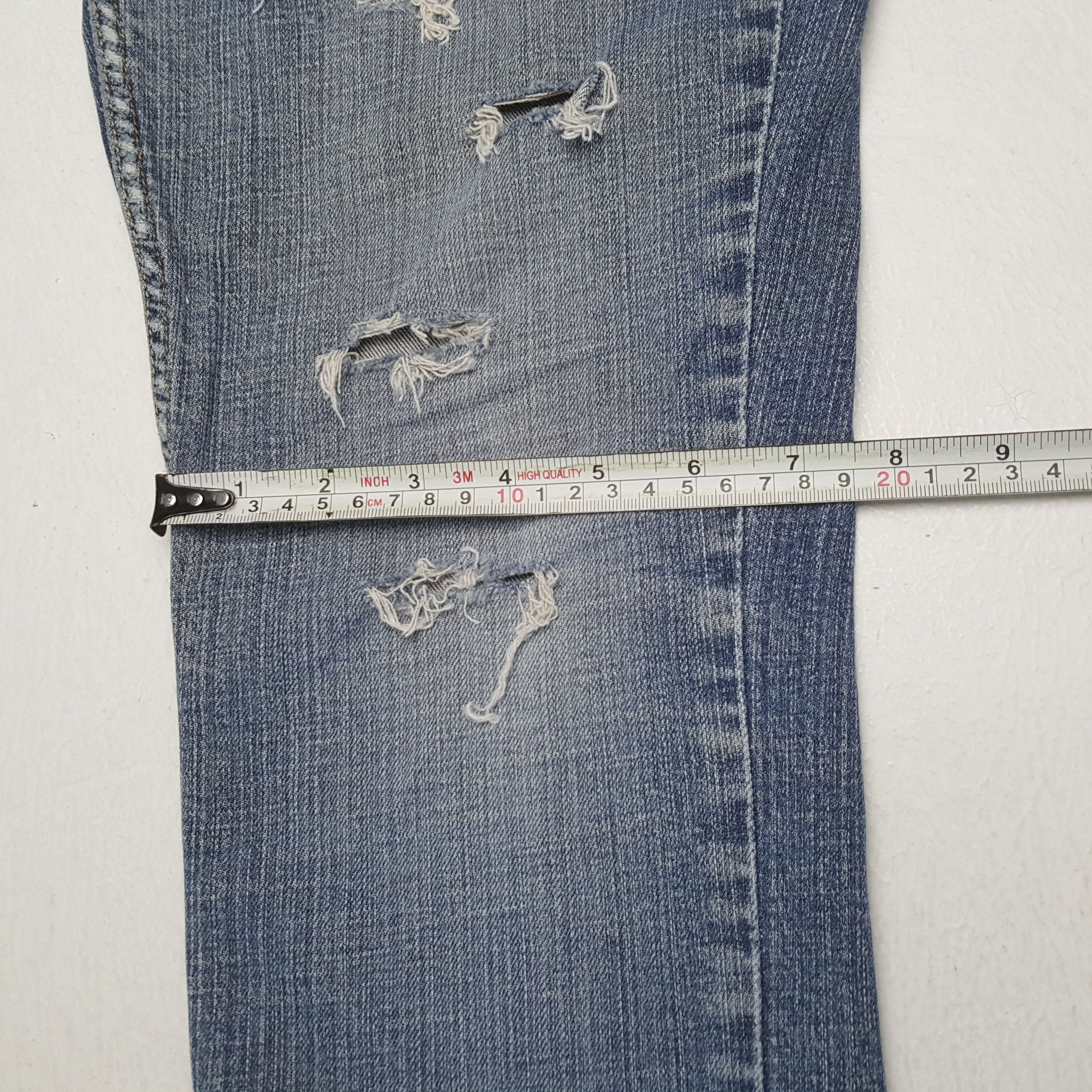 Levi's × Vintage LEVI'S Streetwear Style Distressed Jeans Size 34" / US 12 / IT 48 - 10 Thumbnail