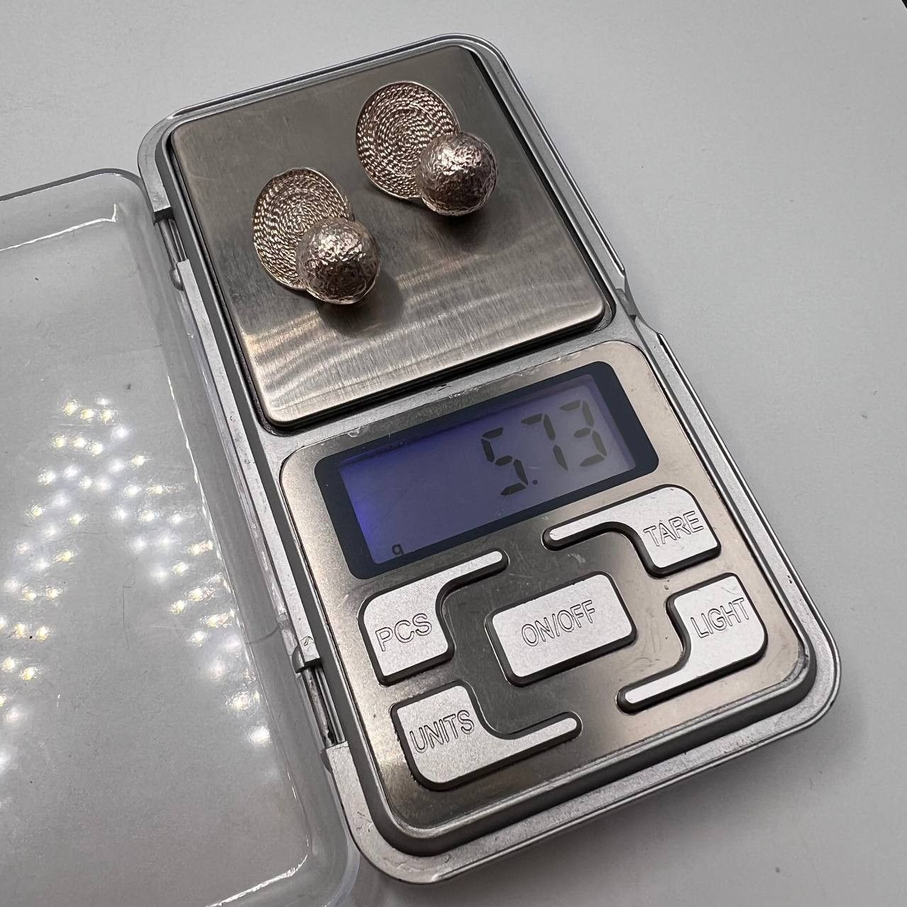 Sterling Silver Vintage Women's Jewelry 925 Sterling Silver Stud Earrings Size ONE SIZE - 7 Thumbnail