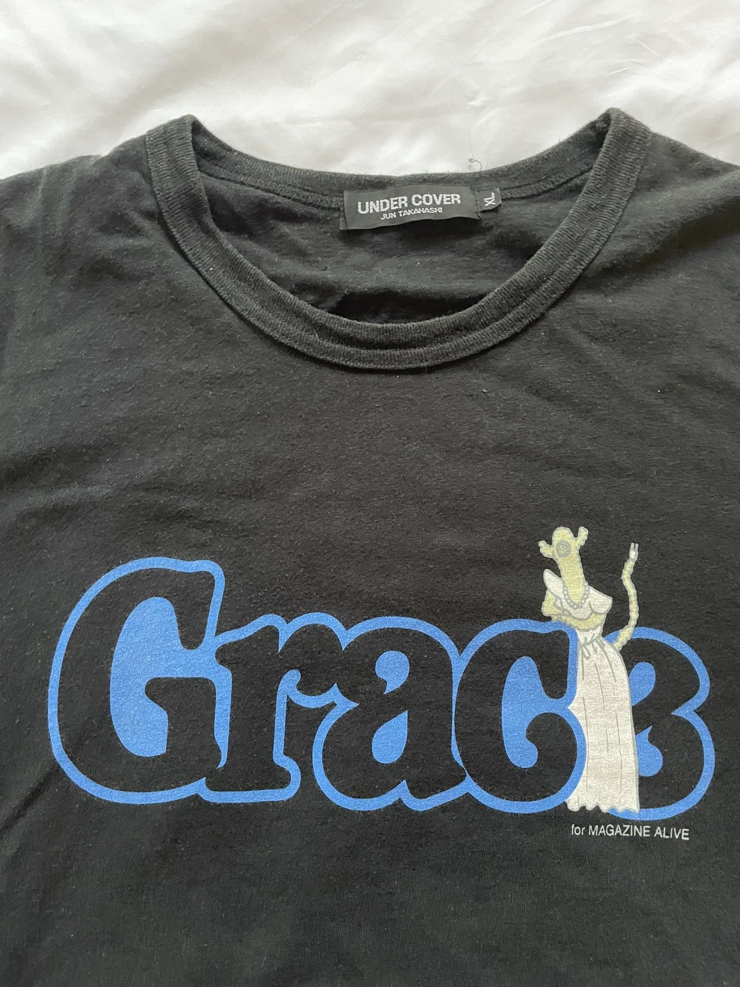 Undercover undercover short sleeve black grace shirt Size US XL / EU 56 / 4 - 1 Thumbnail