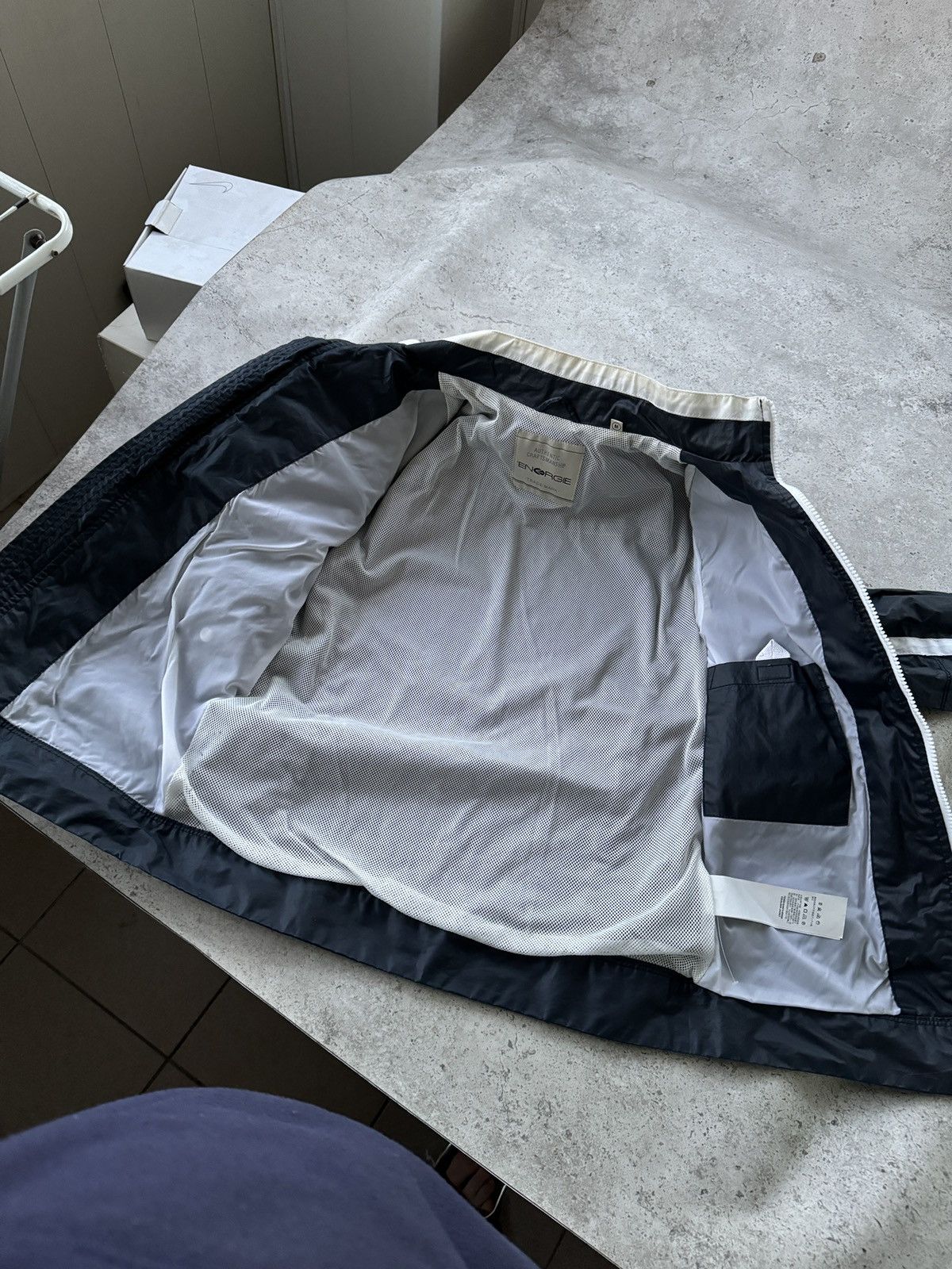 Beauty Beast × Japanese Brand × Yohji Yamamoto Vintage Japanese 3D Puff Pocket Energie Racing Jacket Size US S / EU 44-46 / 1 - 12 Thumbnail