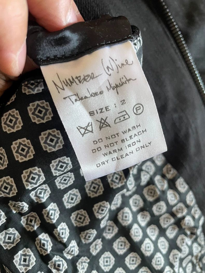 Number (N)ine Number (N)ine04 Military deconstructed zipper jacket 2503-N Size US M / EU 48-50 / 2 - 6 Thumbnail