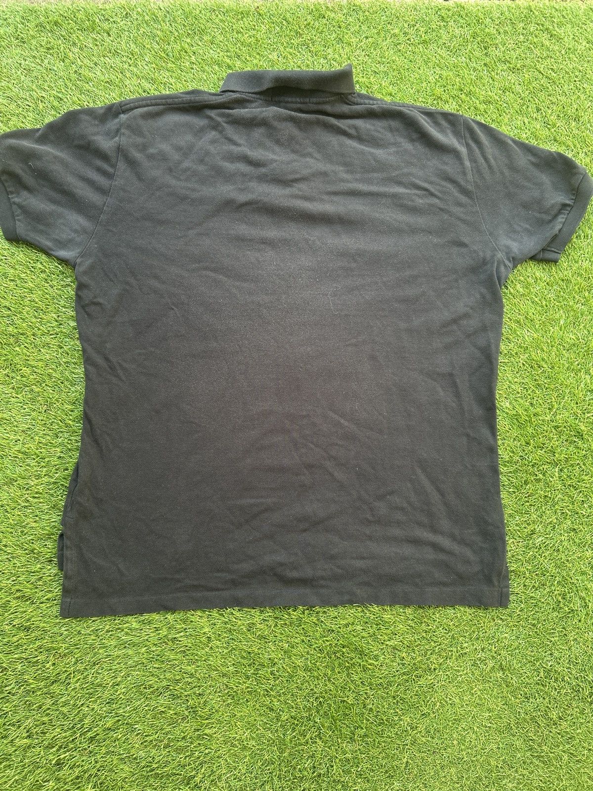 Polo Ralph Lauren Vintage Polo by Ralph Lauren Black Pique Polo Shirt Size US L / EU 52-54 / 3 - 3 Thumbnail