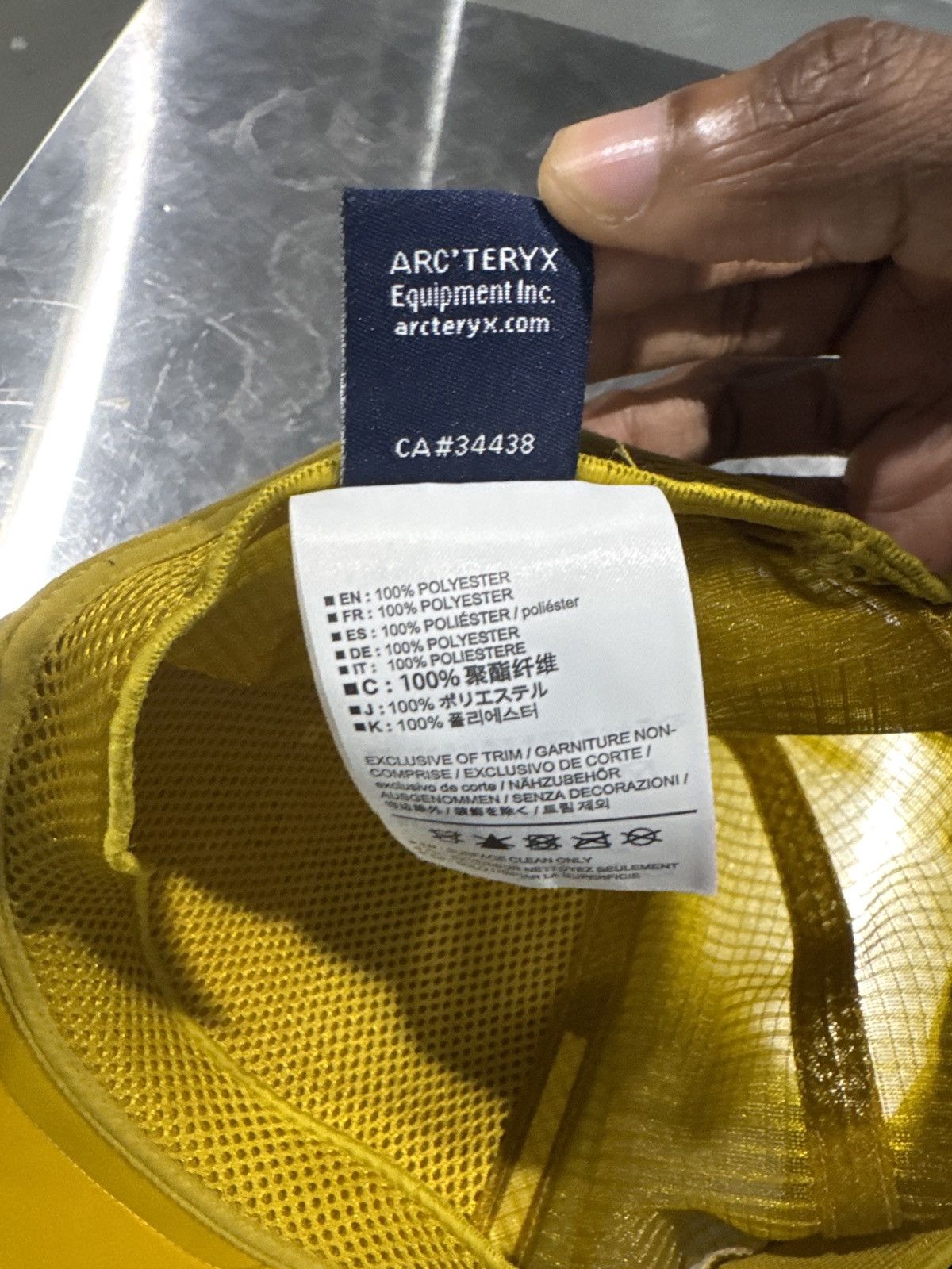 Arc'teryx Arc’teryx Trucker Hat Yellow Size ONE SIZE - 3 Thumbnail